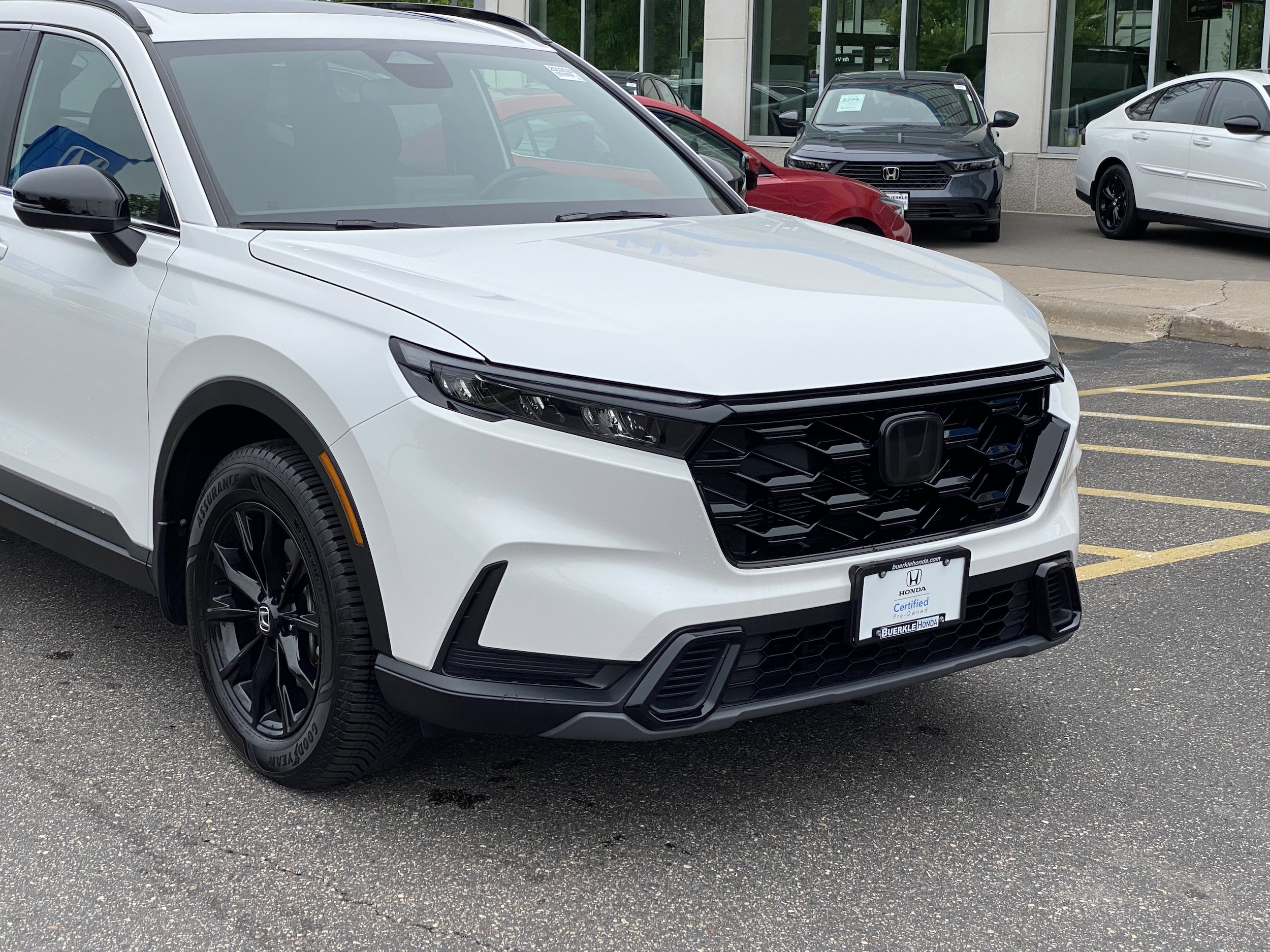 Used 2023 Honda CR-V Sport with VIN 2HKRS6H5XPH811502 for sale in Saint Paul, Minnesota