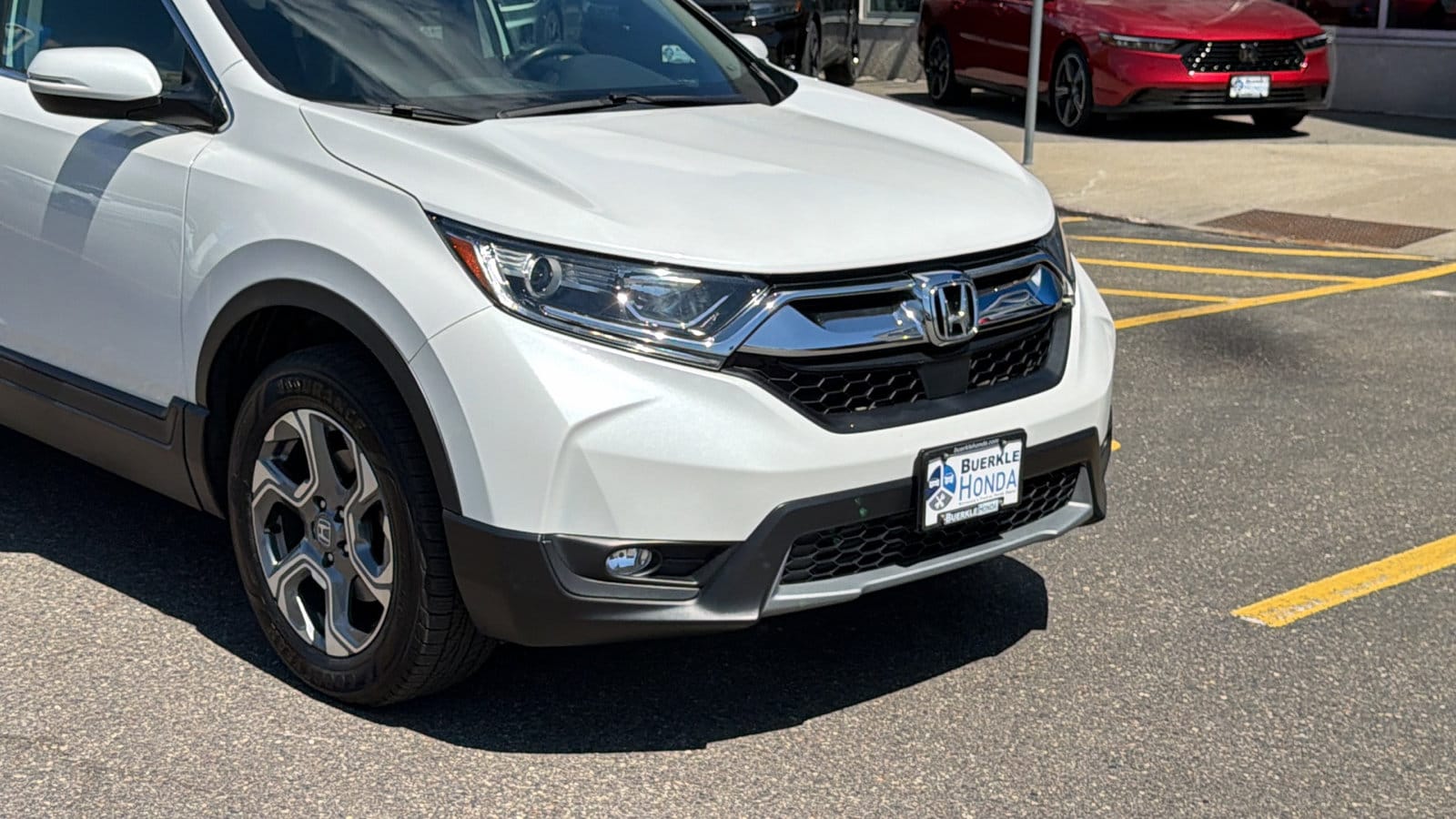 Certified 2019 Honda CR-V EX-L with VIN 5J6RW2H88KL027891 for sale in Saint Paul, Minnesota