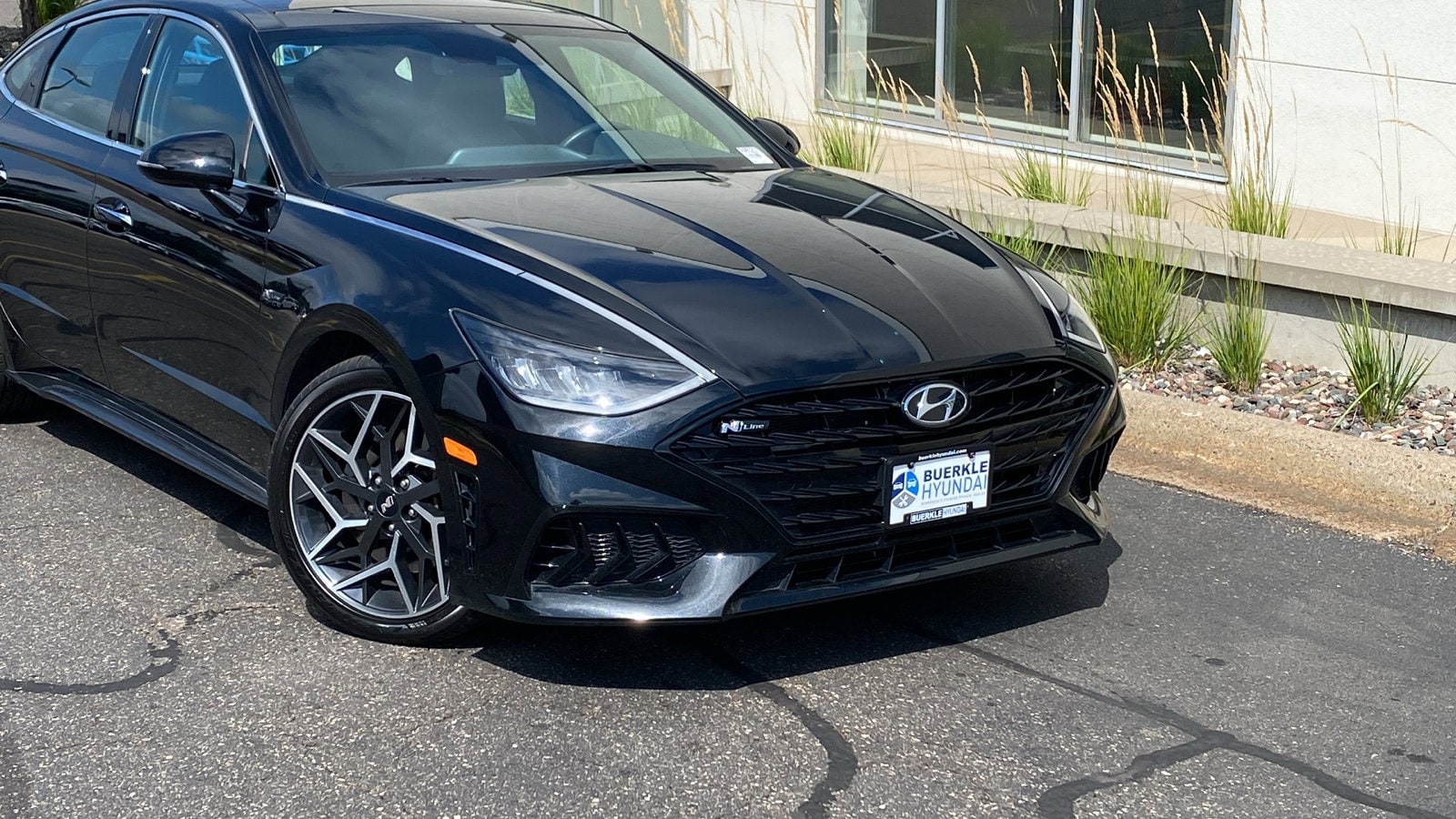 Certified 2022 Hyundai Sonata N Line with VIN KMHL14JC5NA224856 for sale in Saint Paul, Minnesota