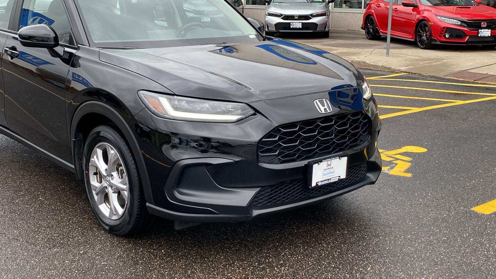 Certified 2024 Honda HR-V LX with VIN 3CZRZ2H30RM744046 for sale in Saint Paul, Minnesota