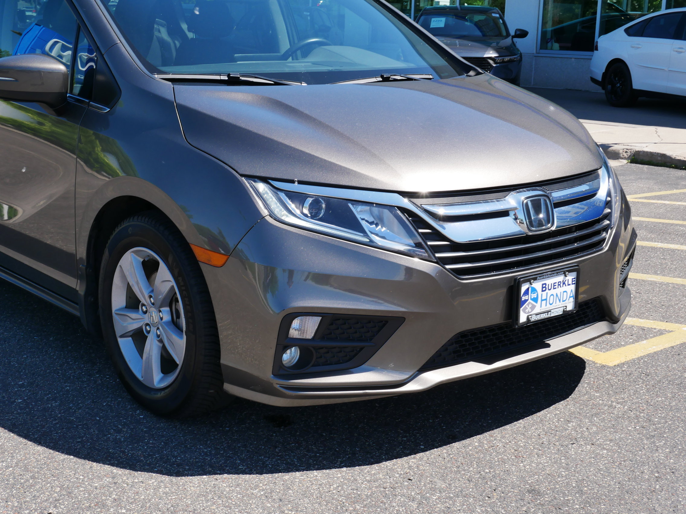 Certified 2020 Honda Odyssey EX-L with VIN 5FNRL6H7XLB065091 for sale in Saint Paul, Minnesota