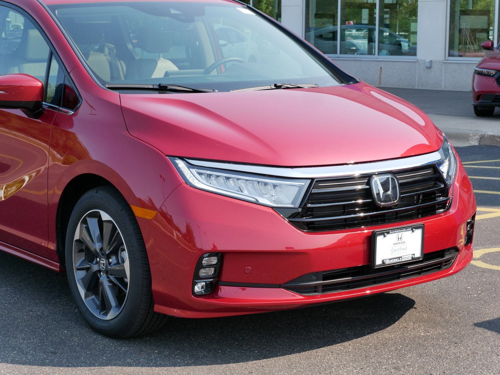 Certified 2024 Honda Odyssey Elite with VIN 5FNRL6H94RB020142 for sale in Saint Paul, MN