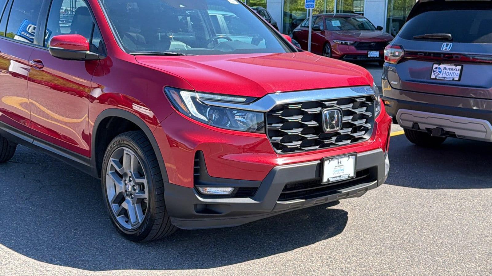 Certified 2023 Honda Passport EX-L with VIN 5FNYF8H59PB021828 for sale in Saint Paul, Minnesota
