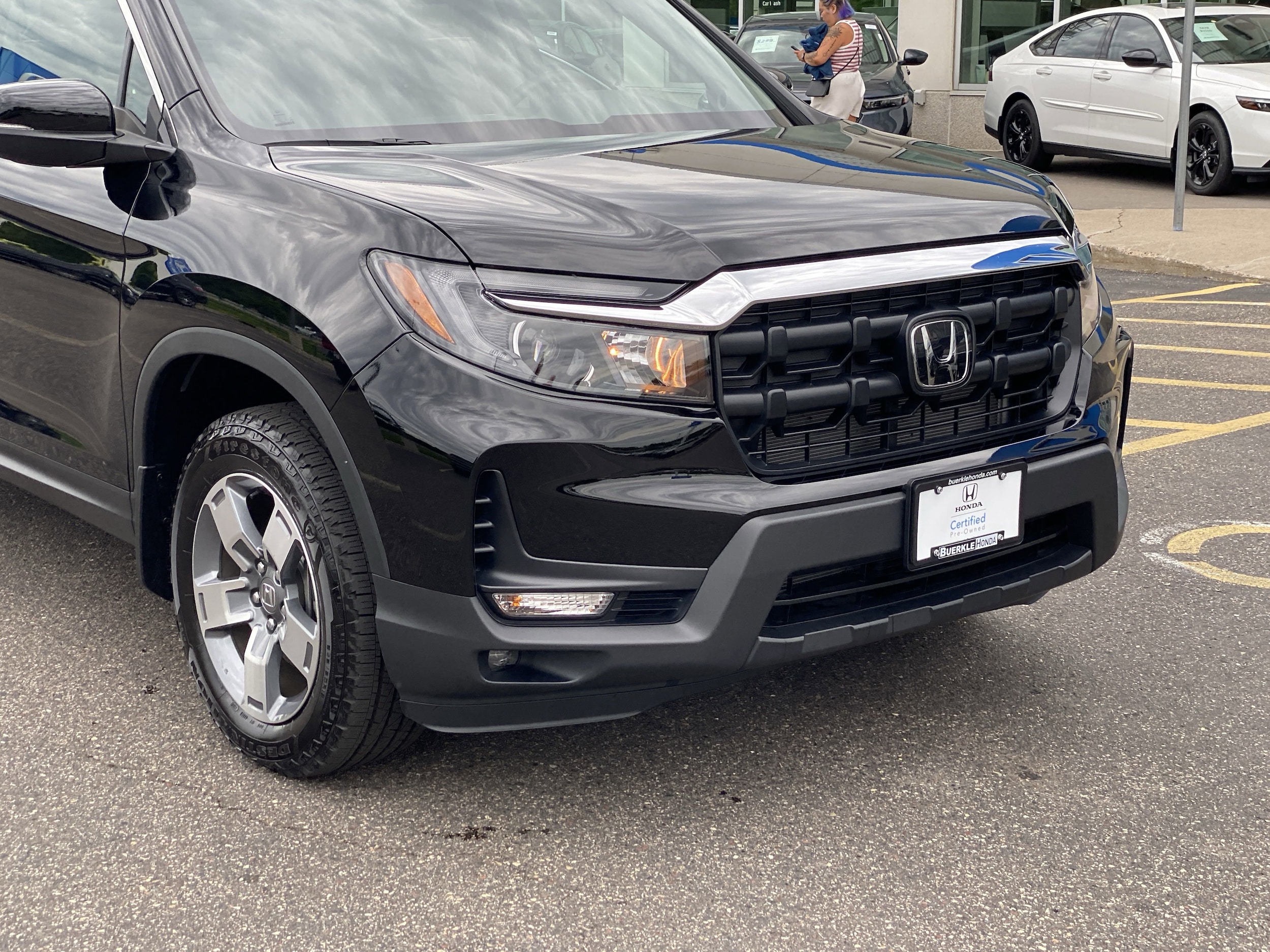 Certified 2025 Honda Ridgeline RTL with VIN 5FPYK3F55SB001514 for sale in Saint Paul, Minnesota