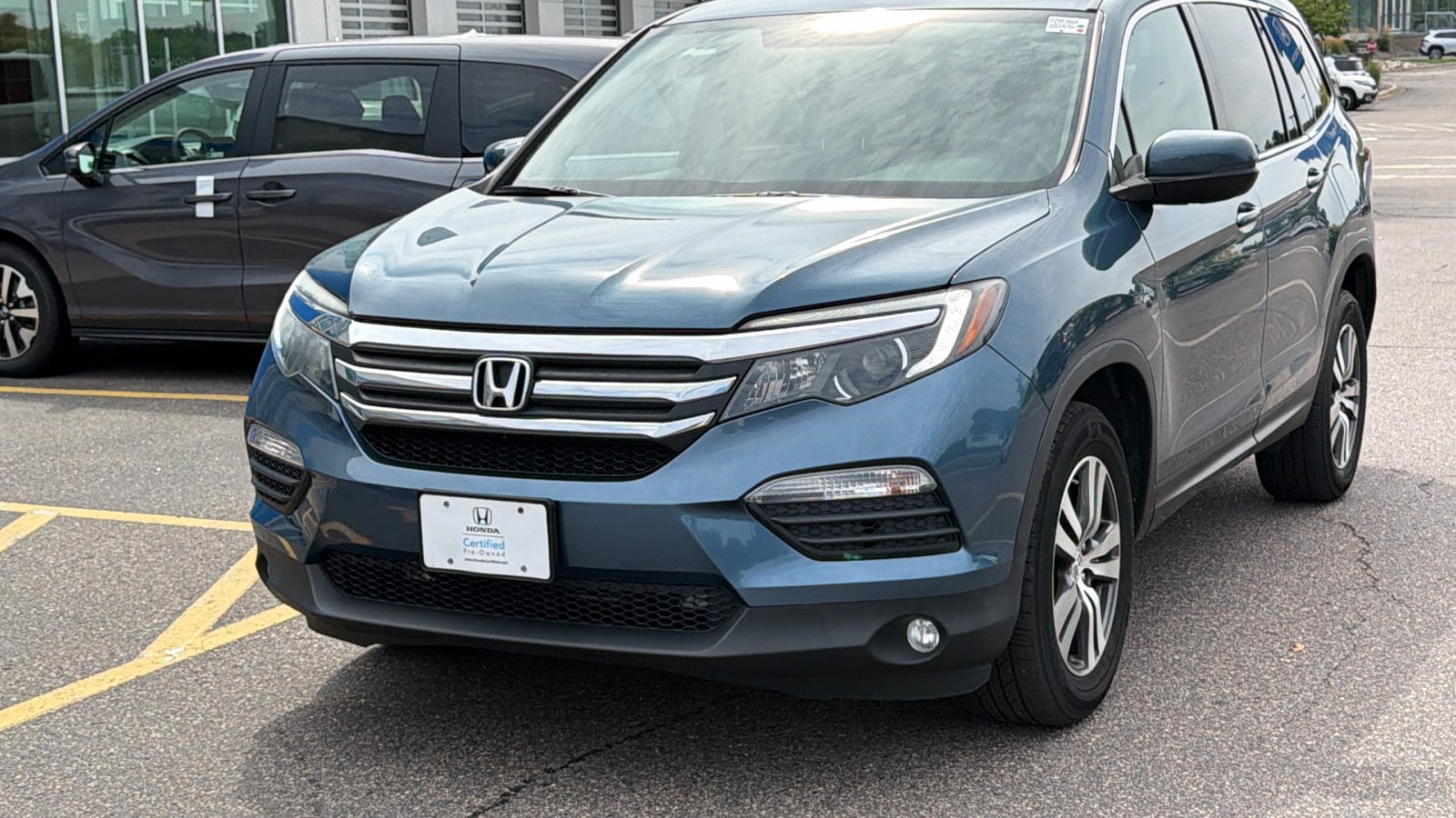Certified 2016 Honda Pilot EX-L with VIN 5FNYF6H53GB119869 for sale in Saint Paul, Minnesota