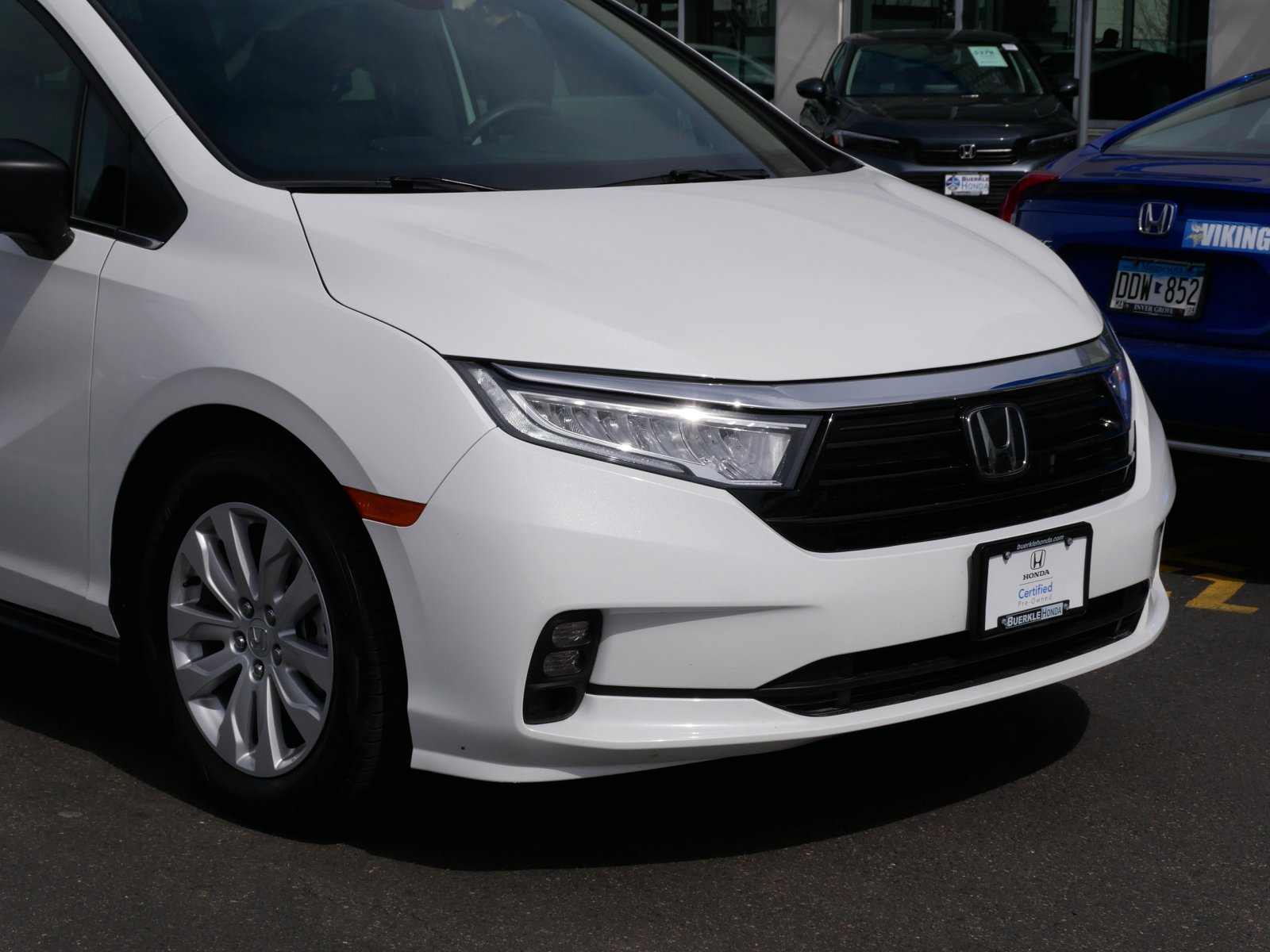 Certified 2021 Honda Odyssey LX with VIN 5FNRL6H23MB044962 for sale in Saint Paul, Minnesota
