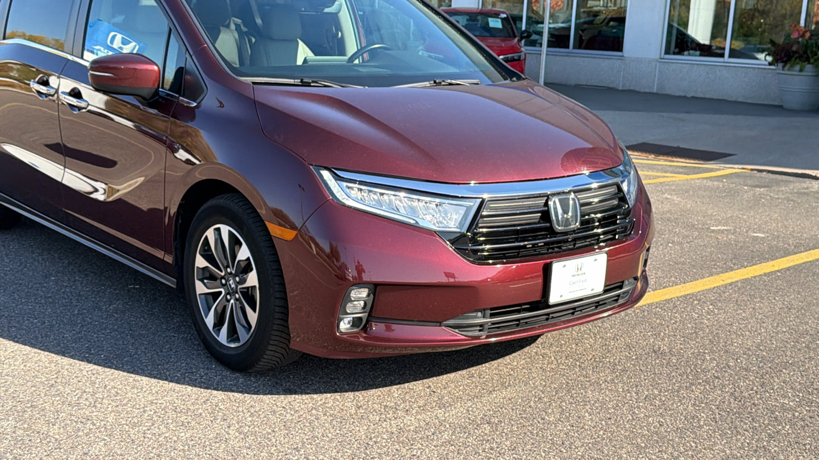 Certified 2021 Honda Odyssey EX-L with VIN 5FNRL6H79MB023853 for sale in Saint Paul, Minnesota