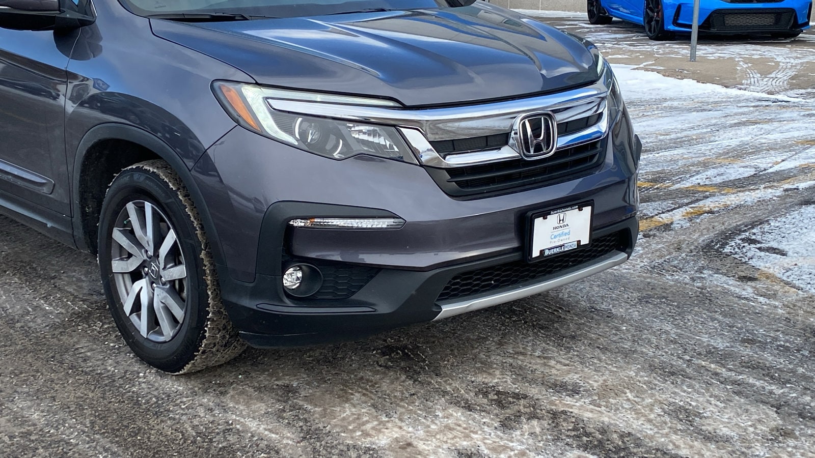 Certified 2019 Honda Pilot EX-L with VIN 5FNYF6H51KB092258 for sale in Saint Paul, Minnesota