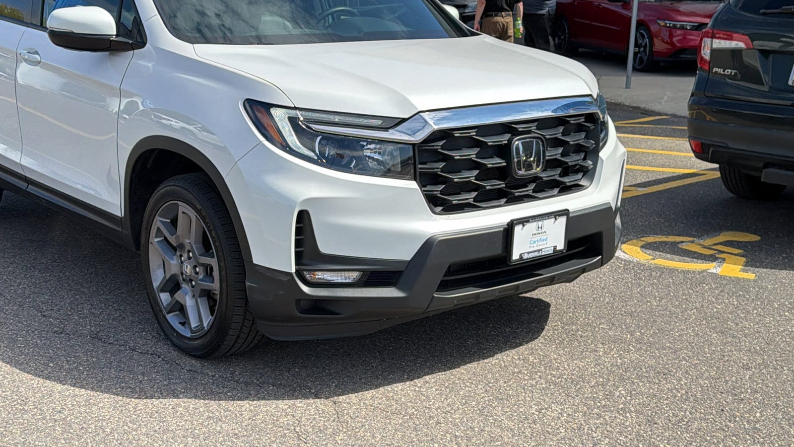 Certified 2023 Honda Passport EX-L with VIN 5FNYF8H53PB025857 for sale in Saint Paul, Minnesota