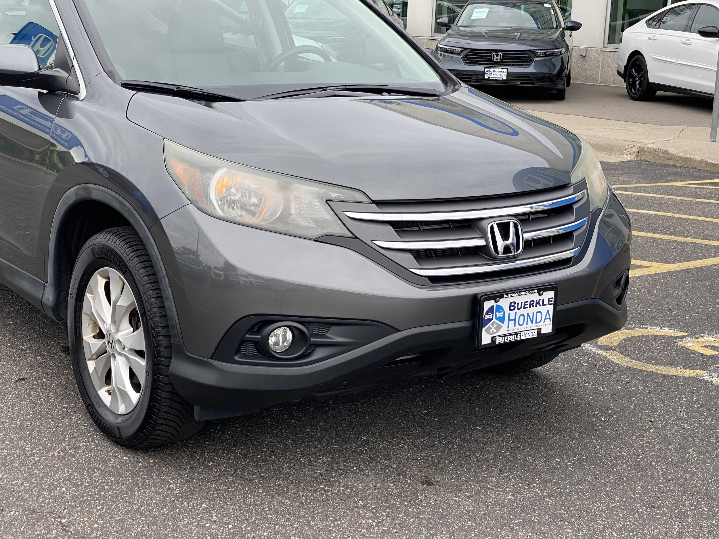 Used 2012 Honda CR-V EX-L with VIN 5J6RM4H79CL062112 for sale in Saint Paul, Minnesota