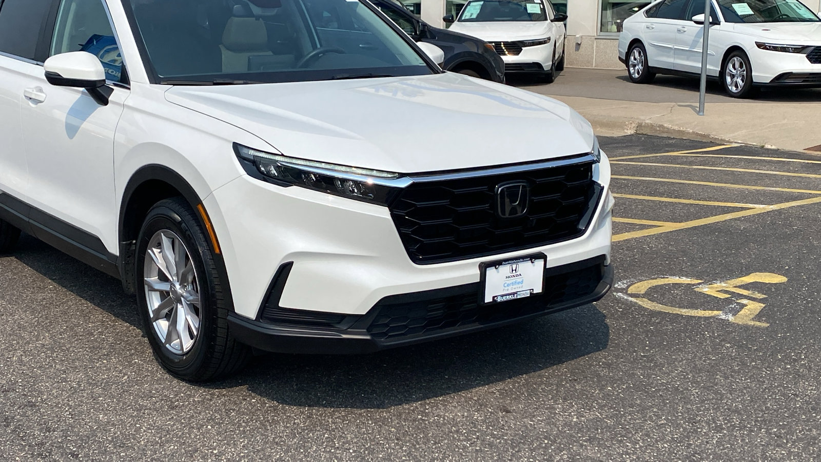 Certified 2023 Honda CR-V EX with VIN 2HKRS4H43PH410854 for sale in Saint Paul, Minnesota