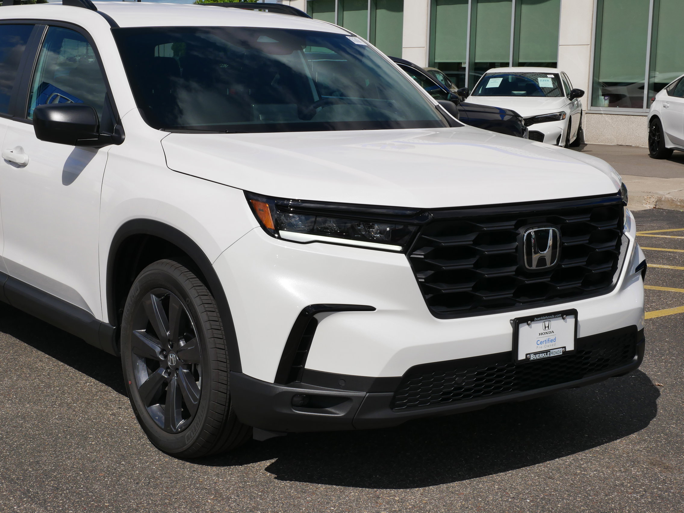 Certified 2025 Honda Pilot Sport with VIN 5FNYG1H39SB040990 for sale in Saint Paul, Minnesota