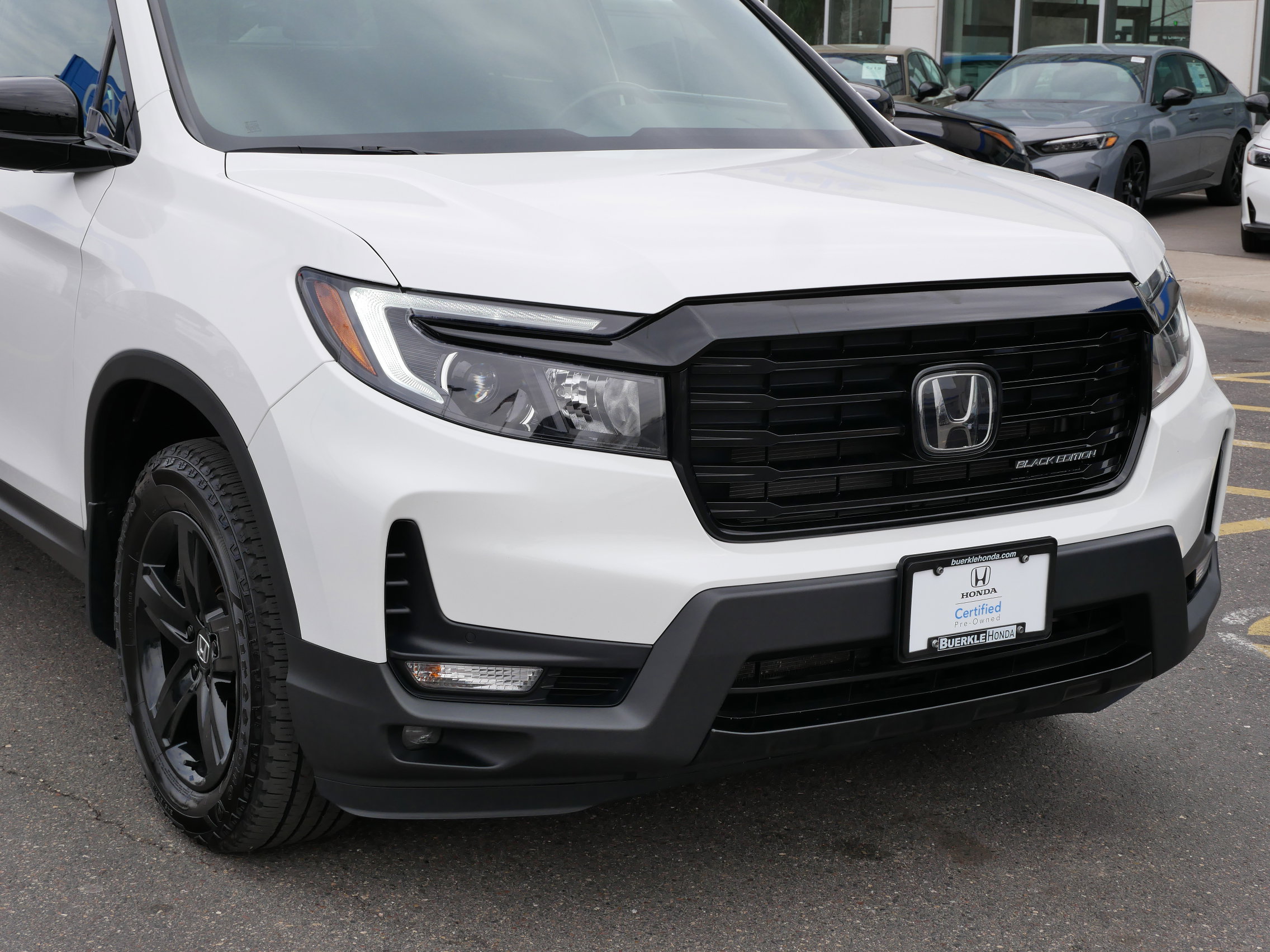 Certified 2023 Honda Ridgeline Black Edition with VIN 5FPYK3F83PB051393 for sale in Saint Paul, Minnesota
