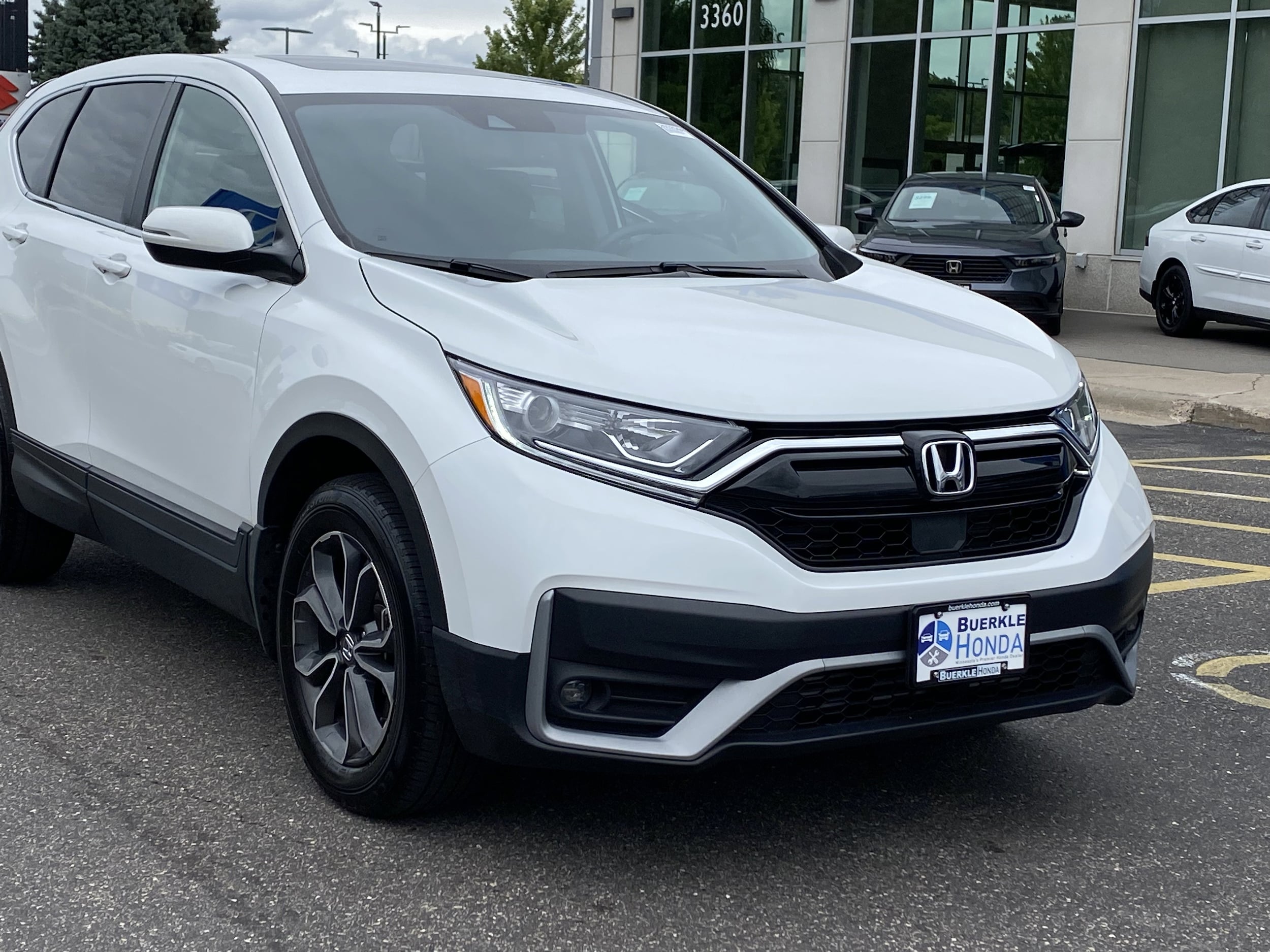 Certified 2022 Honda CR-V EX-L with VIN 7FARW2H81NE034361 for sale in Saint Paul, Minnesota