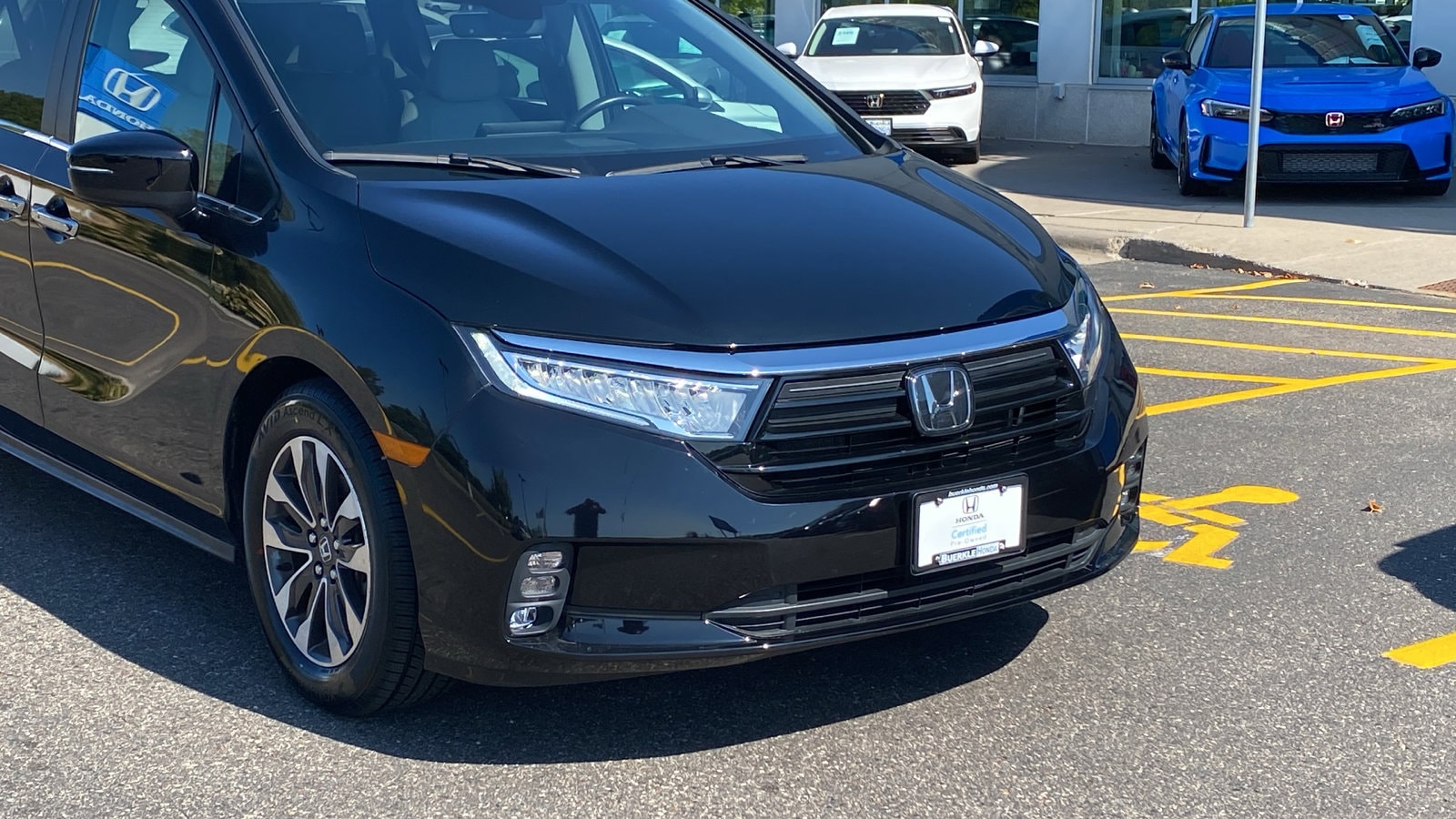 Certified 2022 Honda Odyssey EX-L with VIN 5FNRL6H77NB044427 for sale in Saint Paul, Minnesota