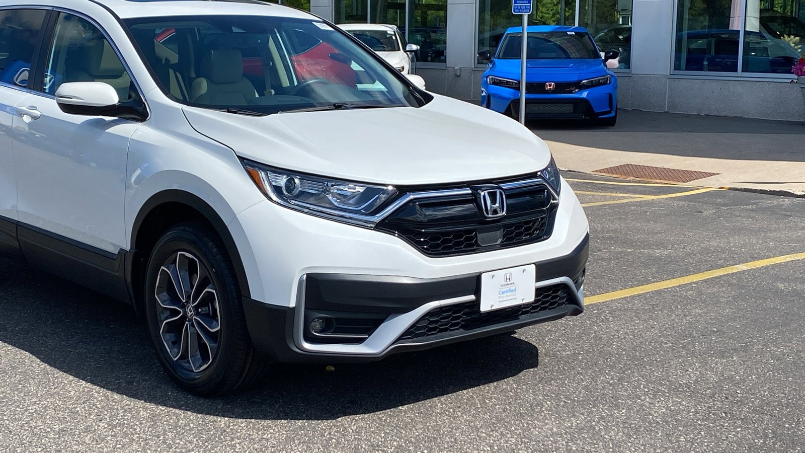 Certified 2022 Honda CR-V EX-L with VIN 7FARW2H82NE048303 for sale in Saint Paul, Minnesota