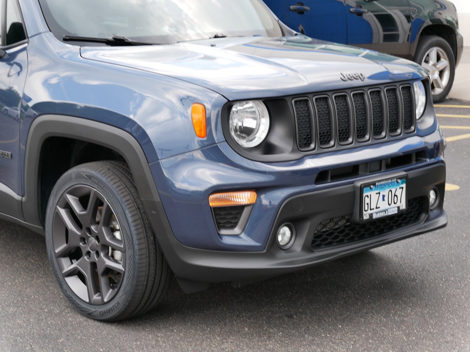 Used 2021 Jeep Renegade 80TH Edition with VIN ZACNJDBB9MPM75376 for sale in Saint Paul, MN