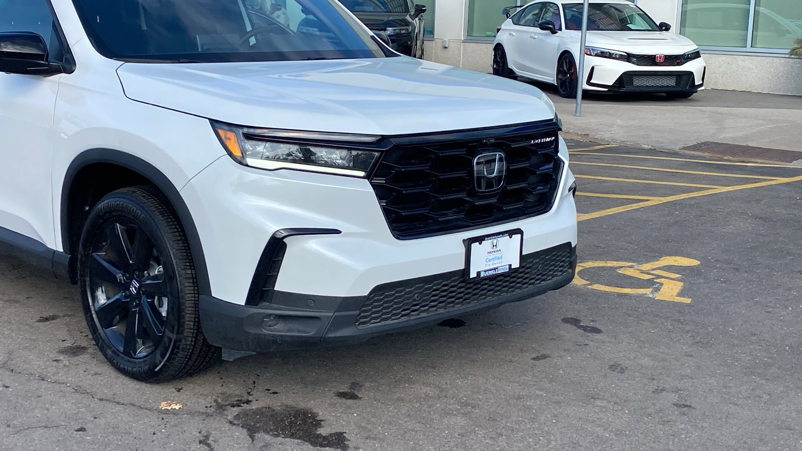 Certified 2025 Honda Pilot Black Edition with VIN 5FNYG1H96SB125094 for sale in Saint Paul, Minnesota