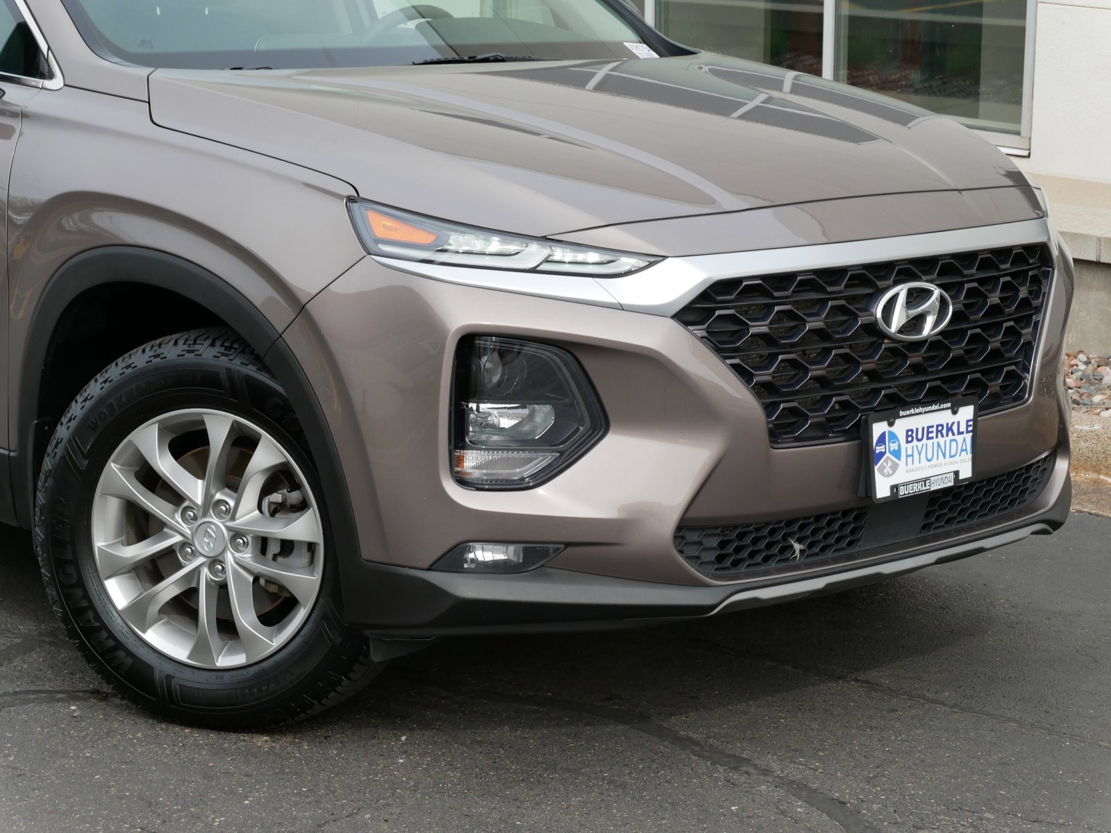 Certified 2019 Hyundai Santa Fe SEL with VIN 5NMS3CAD3KH005649 for sale in Saint Paul, Minnesota