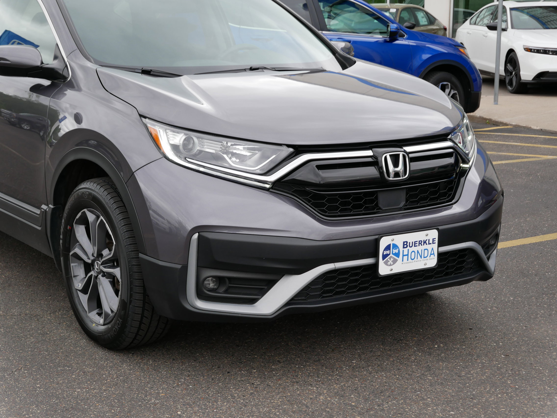 Certified 2022 Honda CR-V EX with VIN 2HKRW2H54NH646251 for sale in Saint Paul, Minnesota