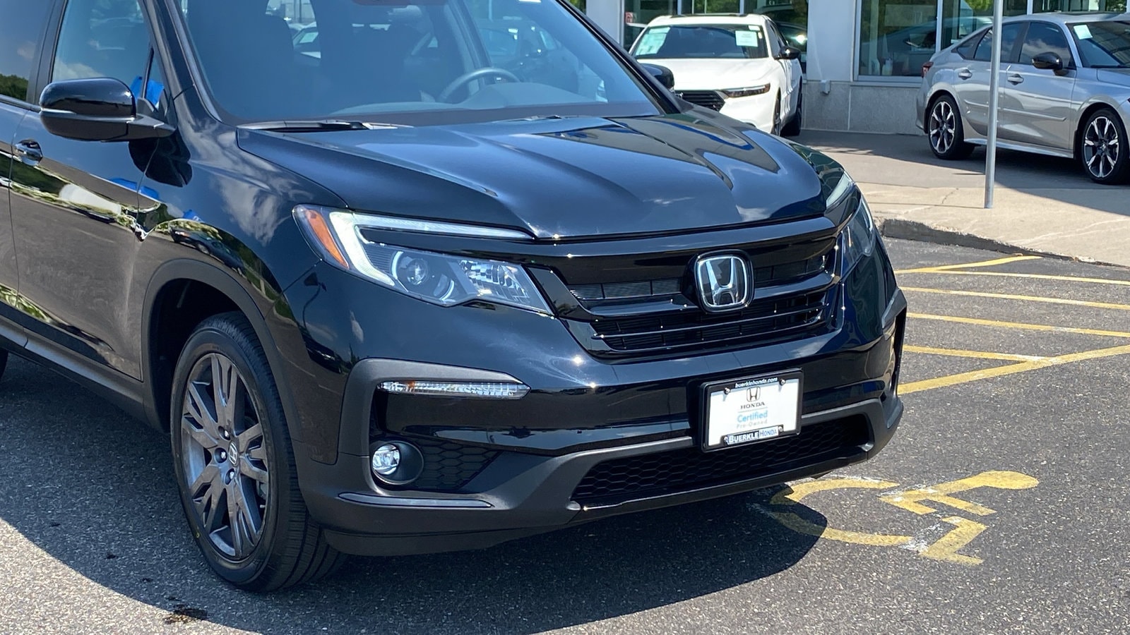 Certified 2022 Honda Pilot Sport with VIN 5FNYF6H38NB102531 for sale in Saint Paul, Minnesota