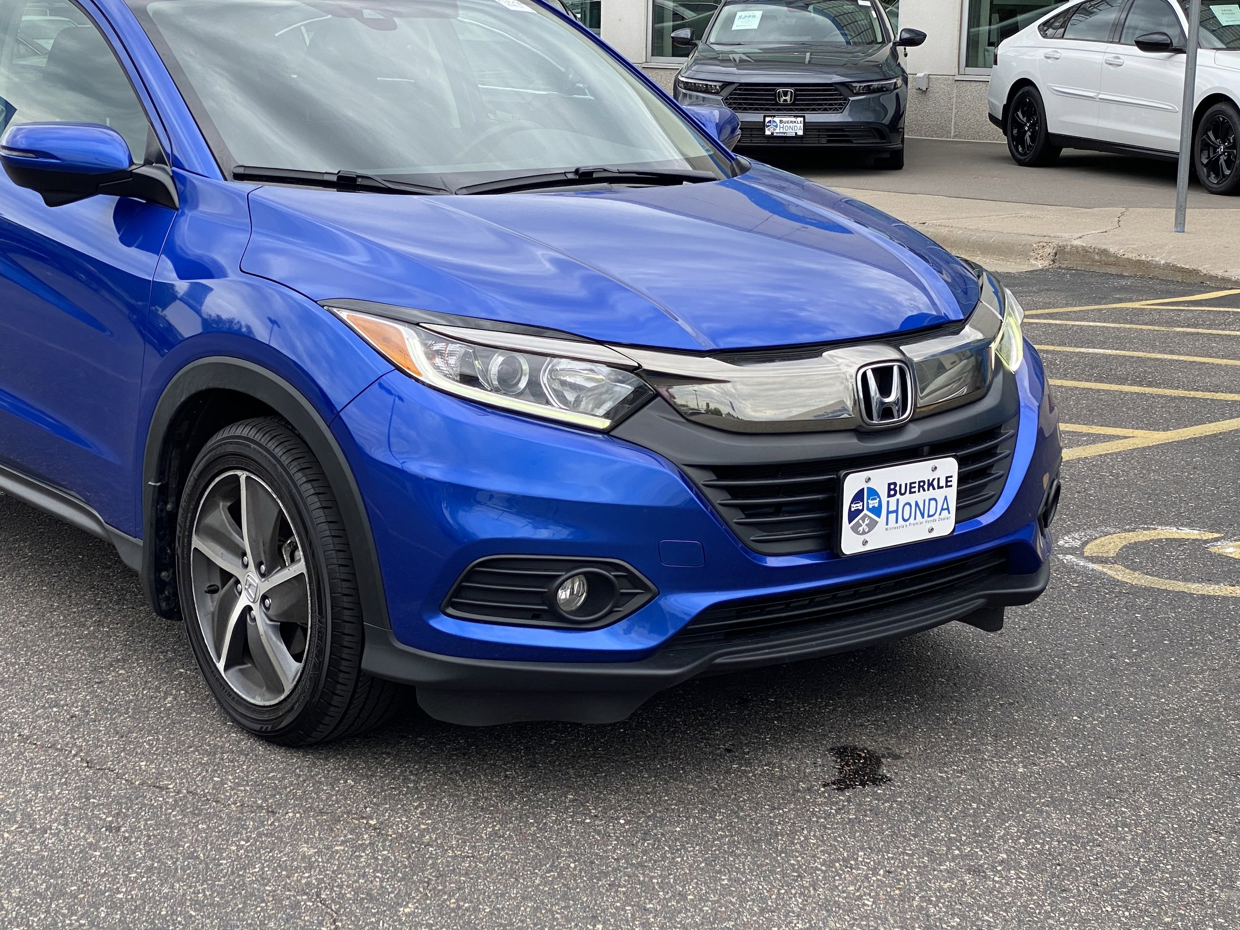 Certified 2022 Honda HR-V EX-L with VIN 3CZRU6H77NM728266 for sale in Saint Paul, Minnesota