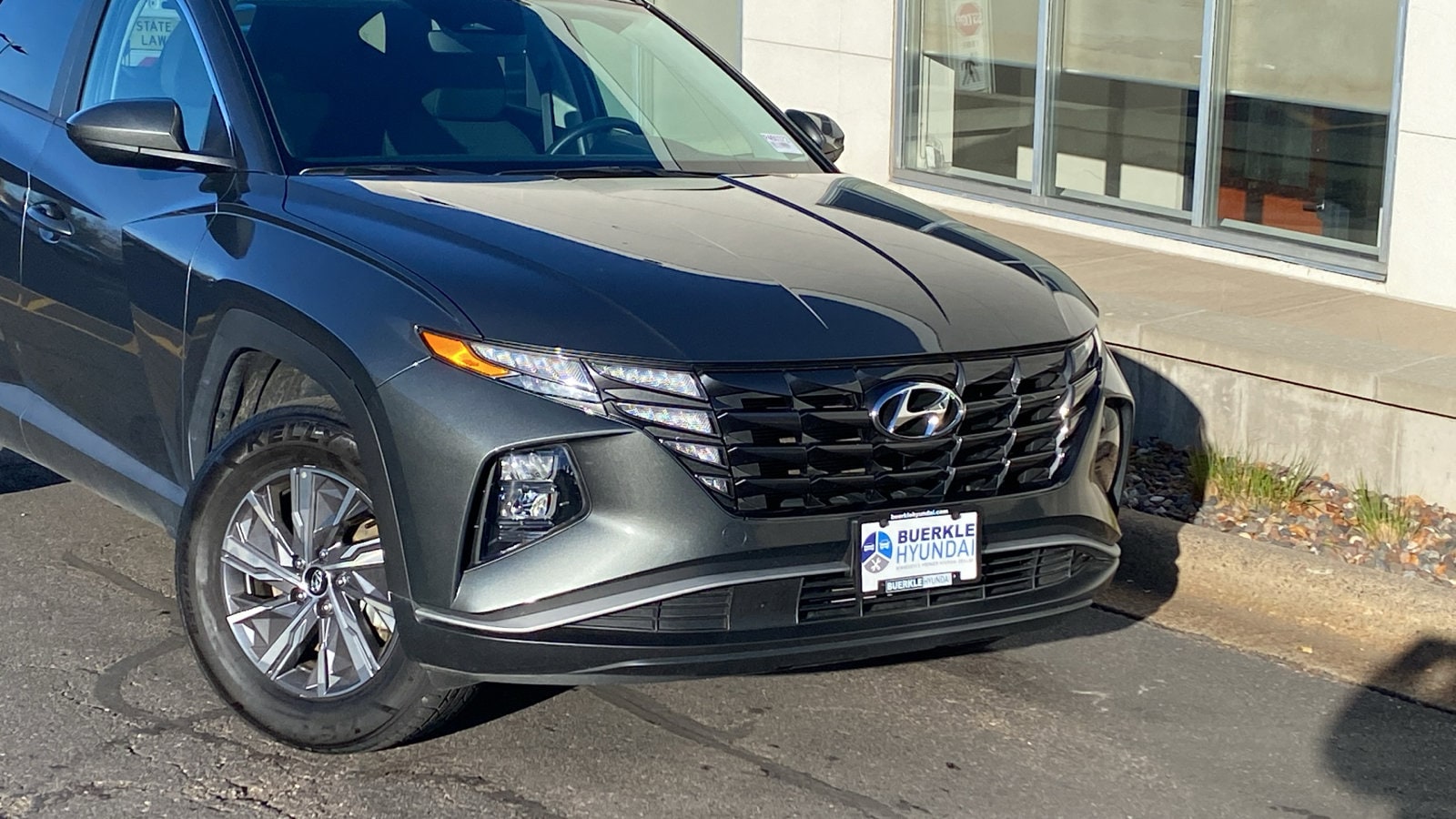 Certified 2024 Hyundai Tucson Blue with VIN KM8JBCD13RU206028 for sale in Saint Paul, Minnesota