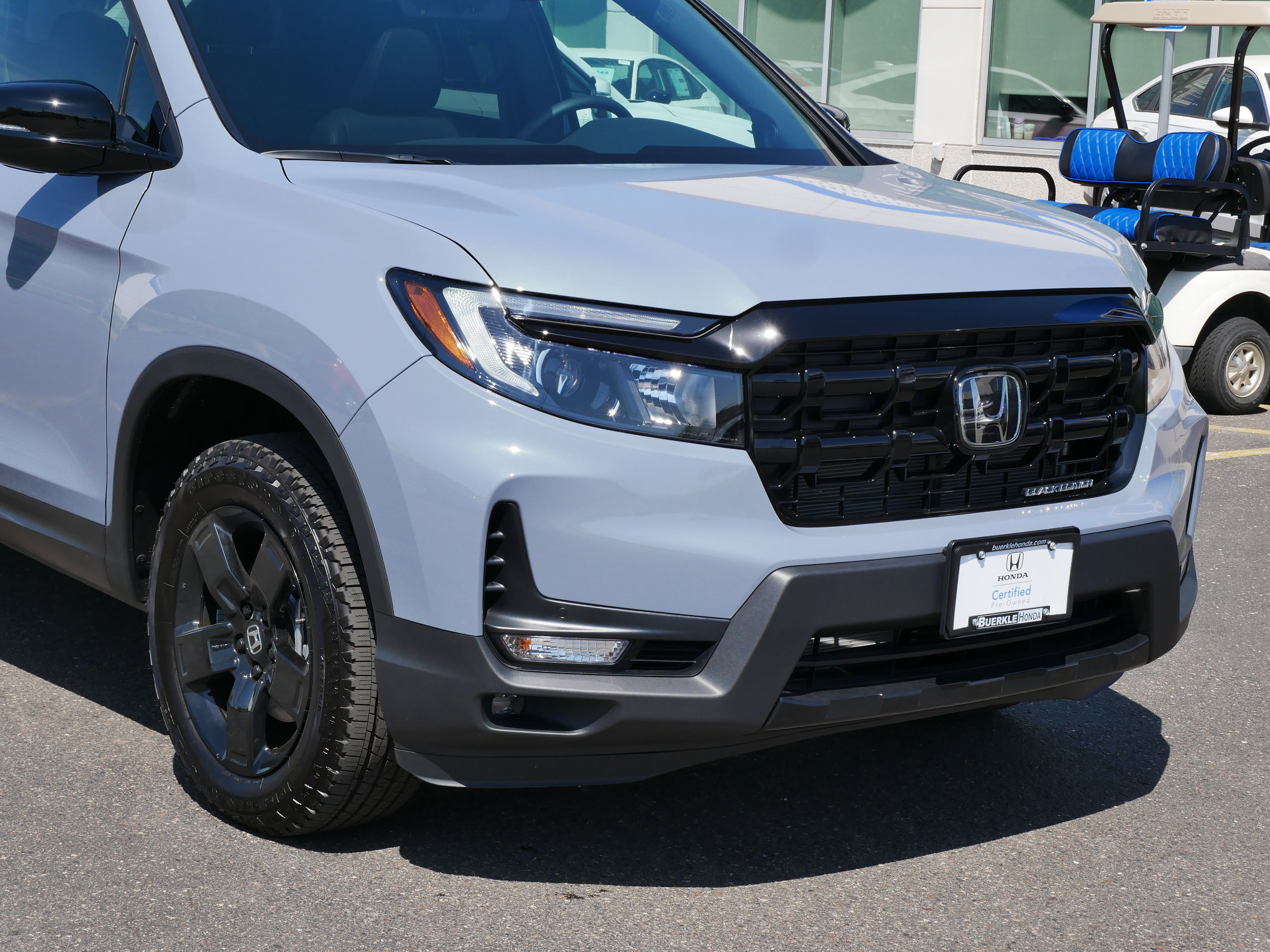 Certified 2025 Honda Ridgeline Black Edition with VIN 5FPYK3F80SB014276 for sale in Saint Paul, Minnesota