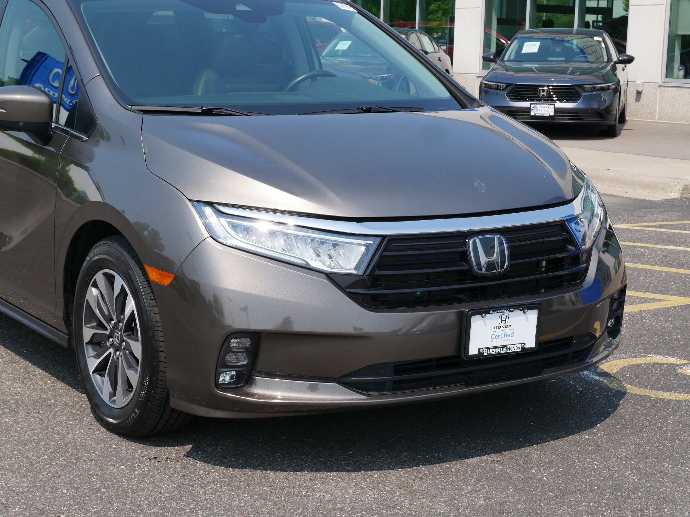 Used 2022 Honda Odyssey EX-L with VIN 5FNRL6H77NB013372 for sale in Saint Paul, Minnesota