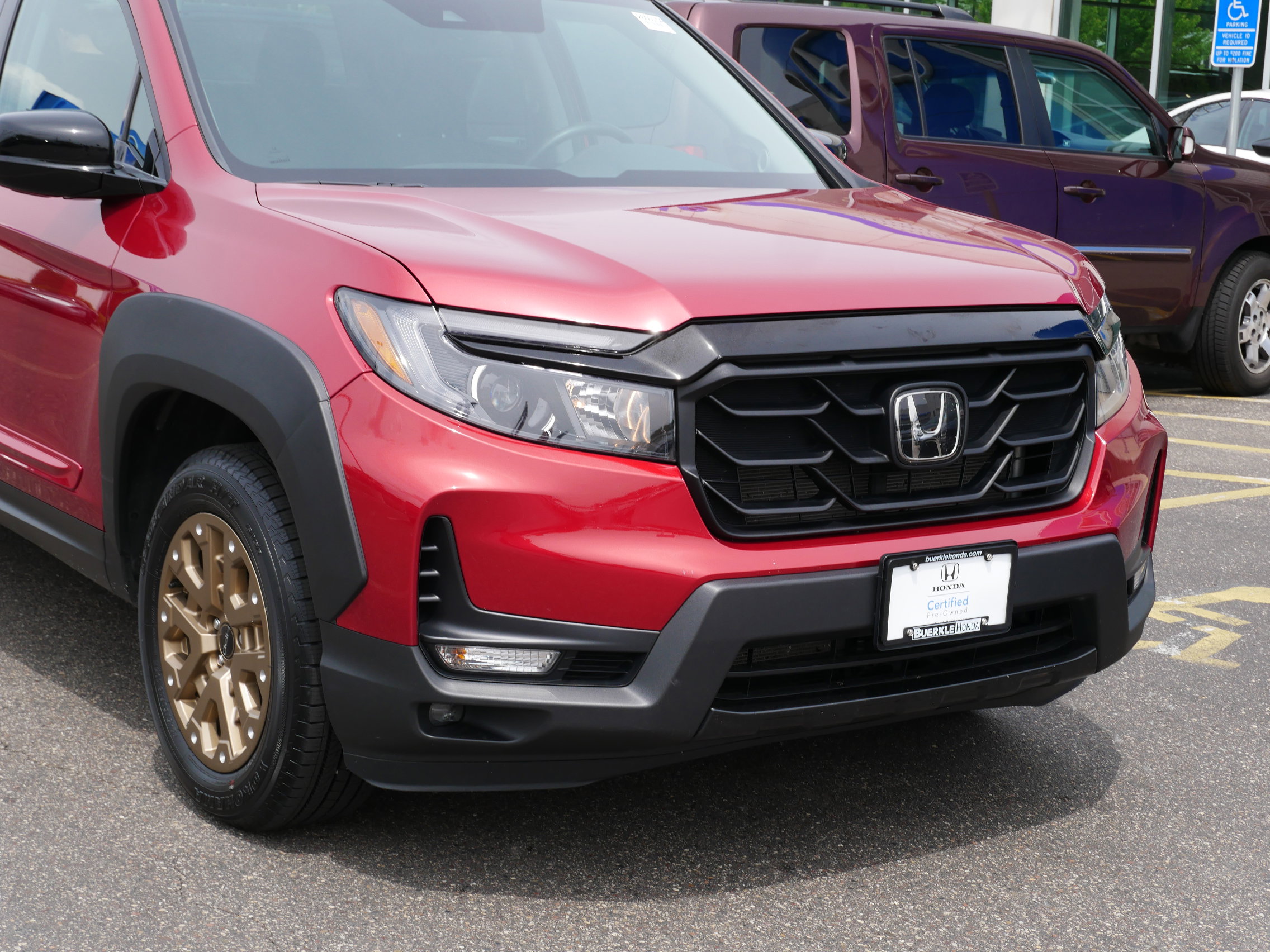 Certified 2021 Honda Ridgeline Sport with VIN 5FPYK3F19MB021393 for sale in Saint Paul, Minnesota