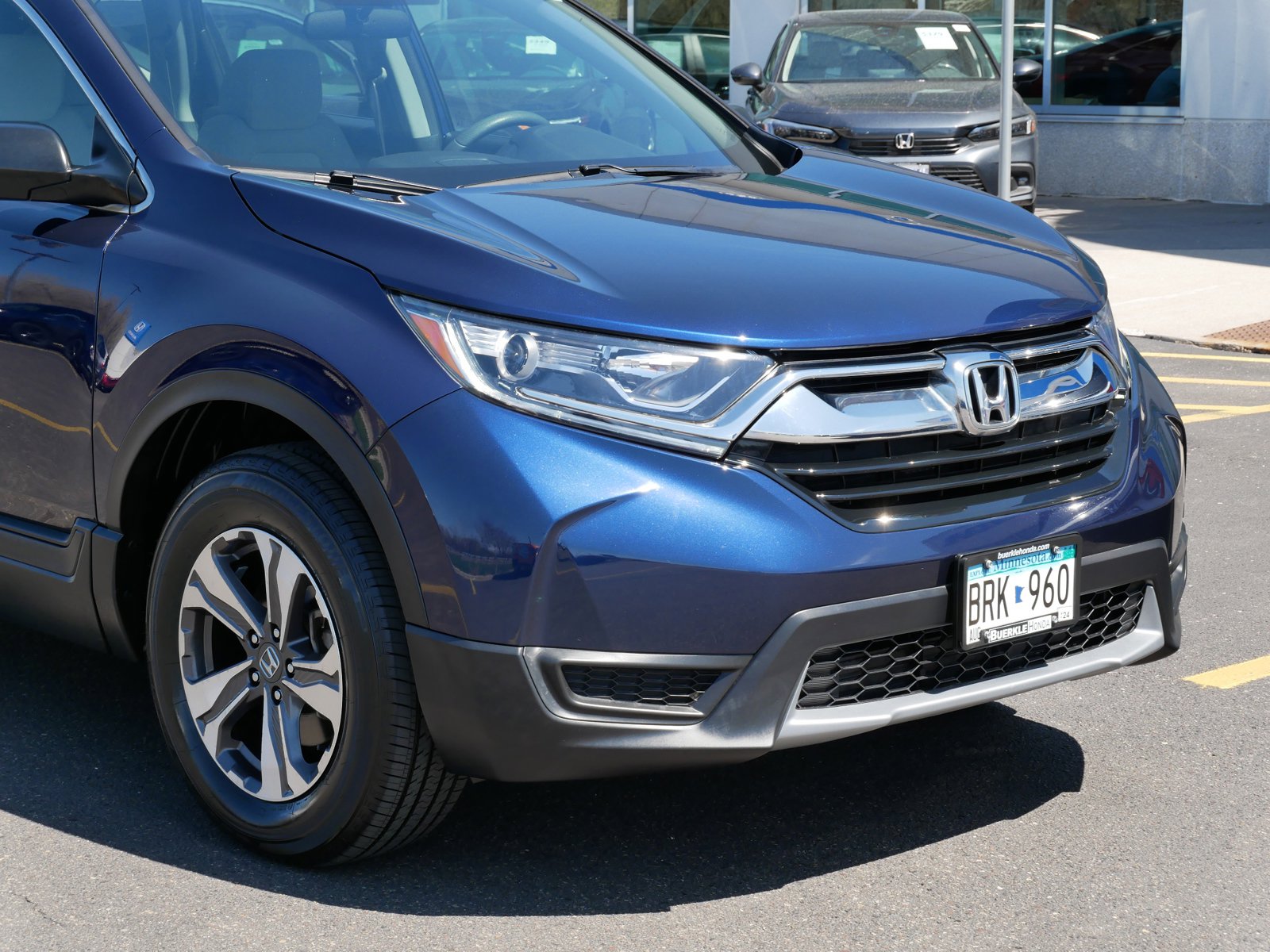 Used 2018 Honda CR-V LX with VIN 2HKRW6H37JH209991 for sale in Saint Paul, Minnesota
