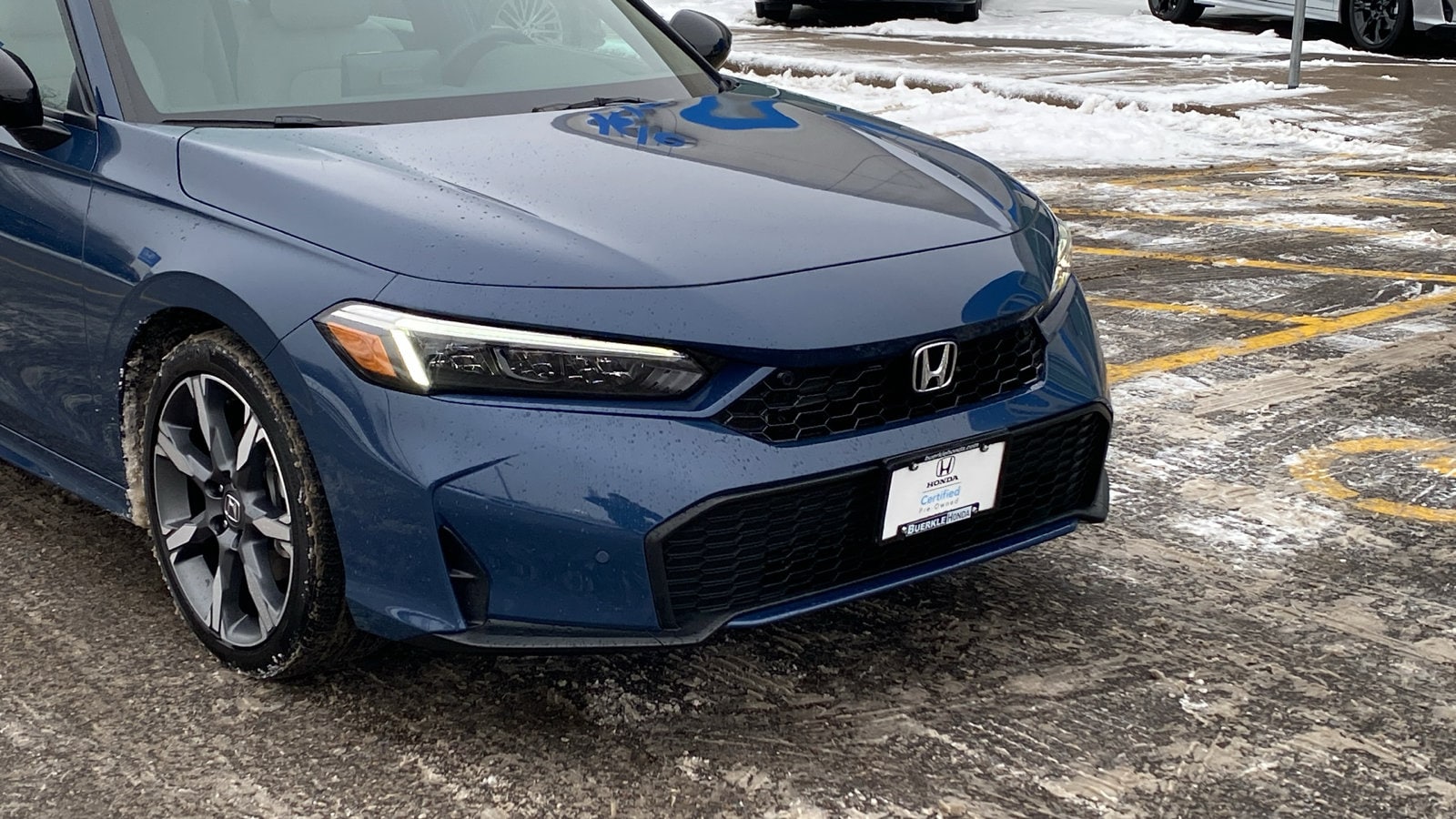 Certified 2025 Honda Civic Sport Touring with VIN 2HGFE4F85SH354726 for sale in Saint Paul, Minnesota