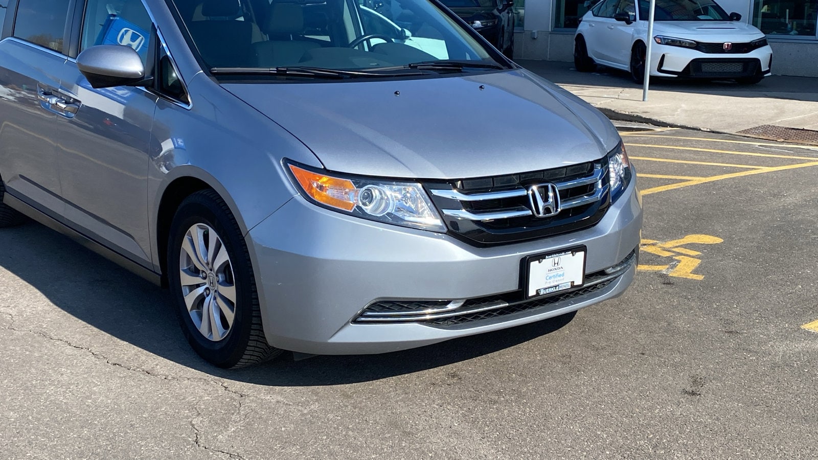 Certified 2016 Honda Odyssey EX-L with VIN 5FNRL5H63GB118463 for sale in Saint Paul, Minnesota