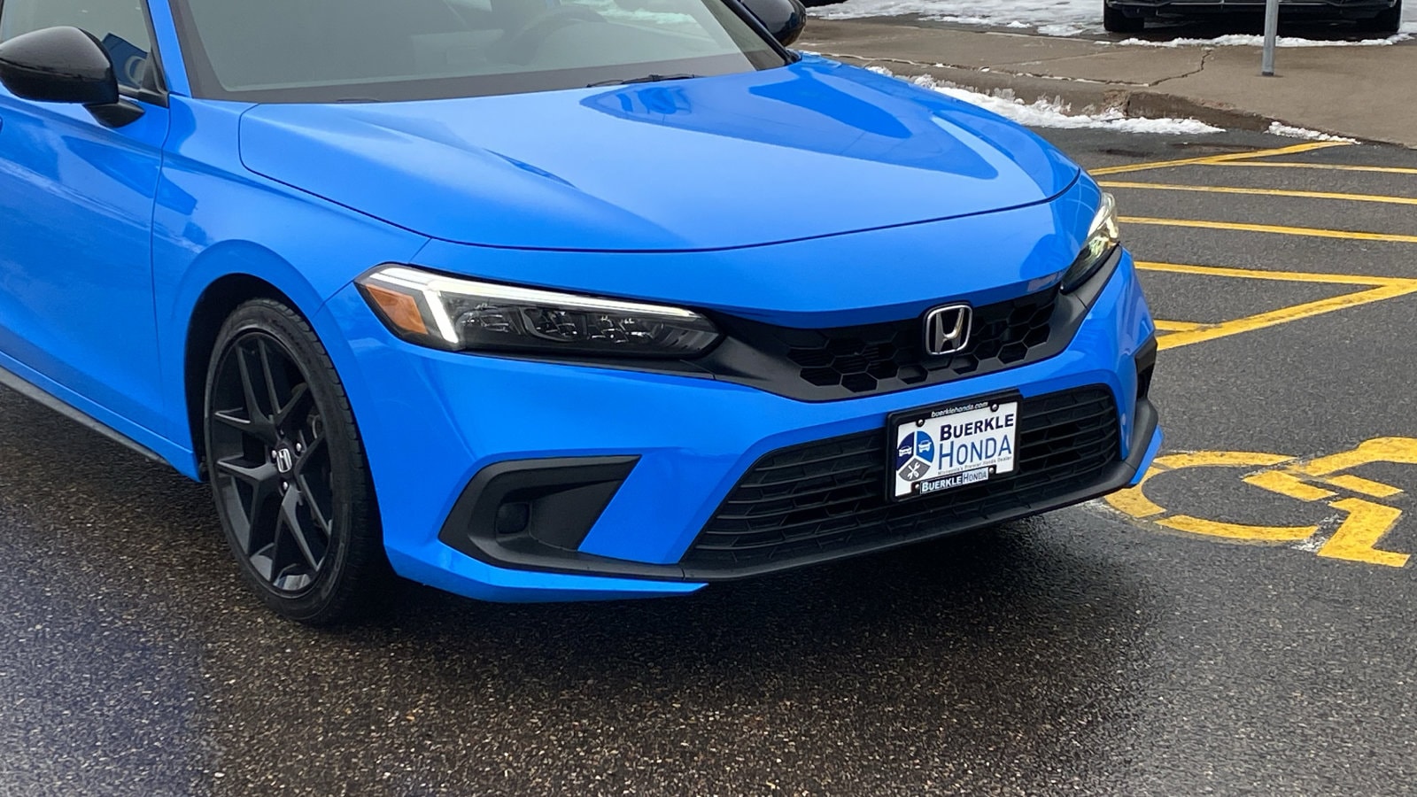 Certified 2024 Honda Civic Hatchback Sport with VIN 19XFL2H81RE012606 for sale in Saint Paul, Minnesota