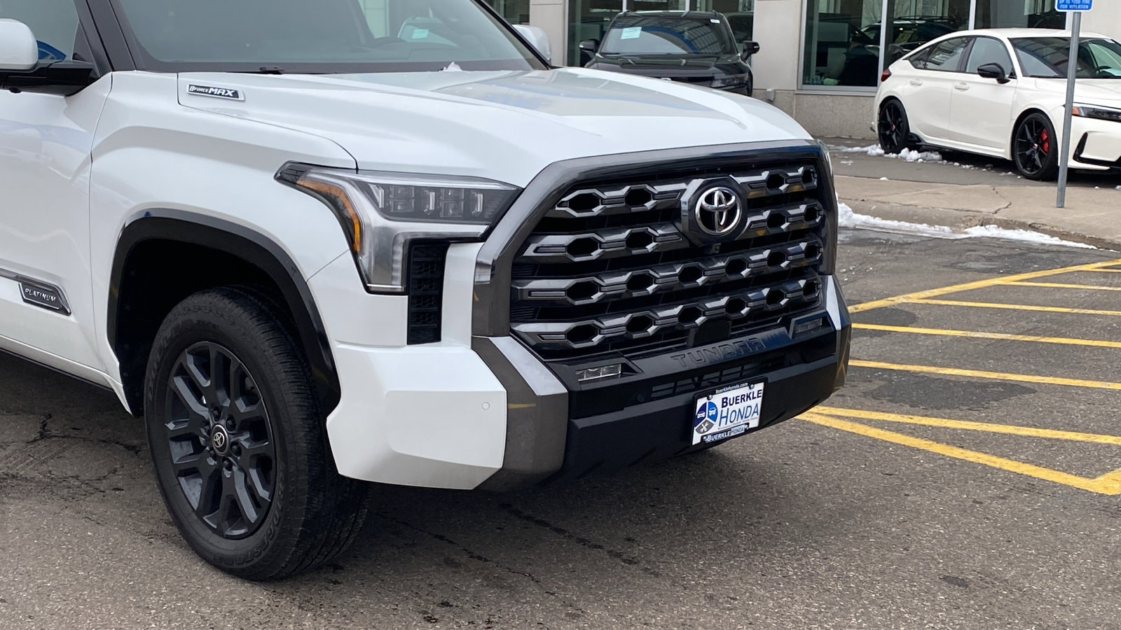 Used 2025 Toyota Tundra Platinum with VIN 5TFNC5DBXSX102020 for sale in Saint Paul, Minnesota