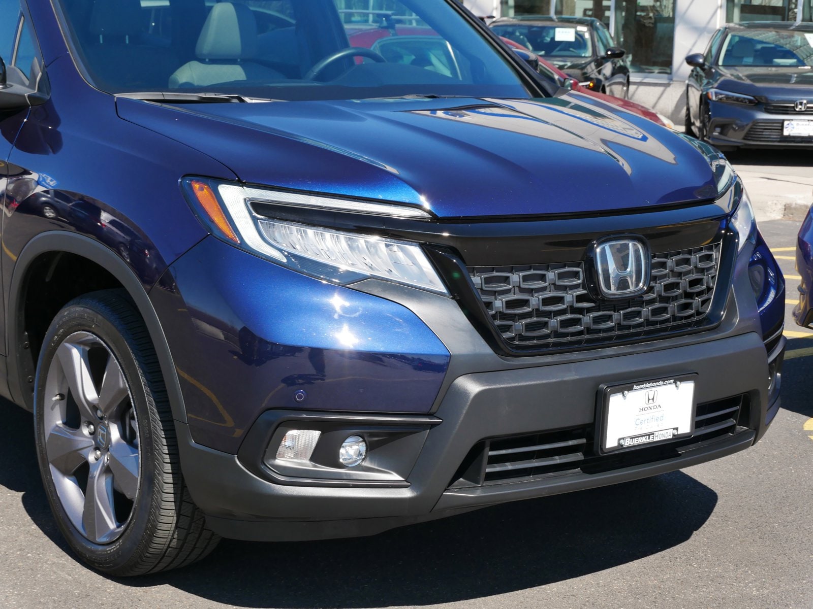 Certified 2021 Honda Passport Touring with VIN 5FNYF8H95MB041833 for sale in Saint Paul, Minnesota