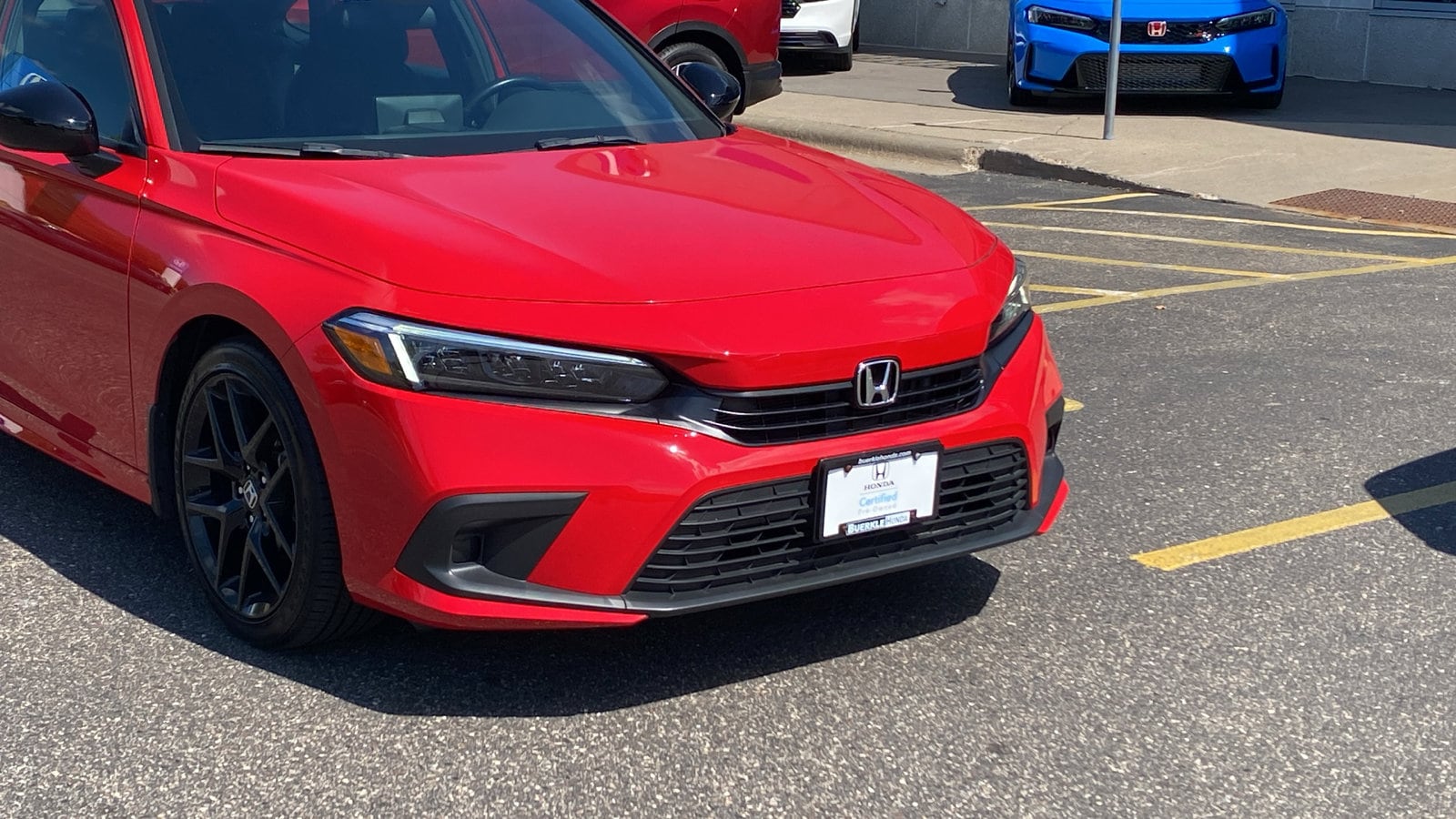 Certified 2023 Honda Civic Sport with VIN 2HGFE2F59PH500031 for sale in Saint Paul, Minnesota