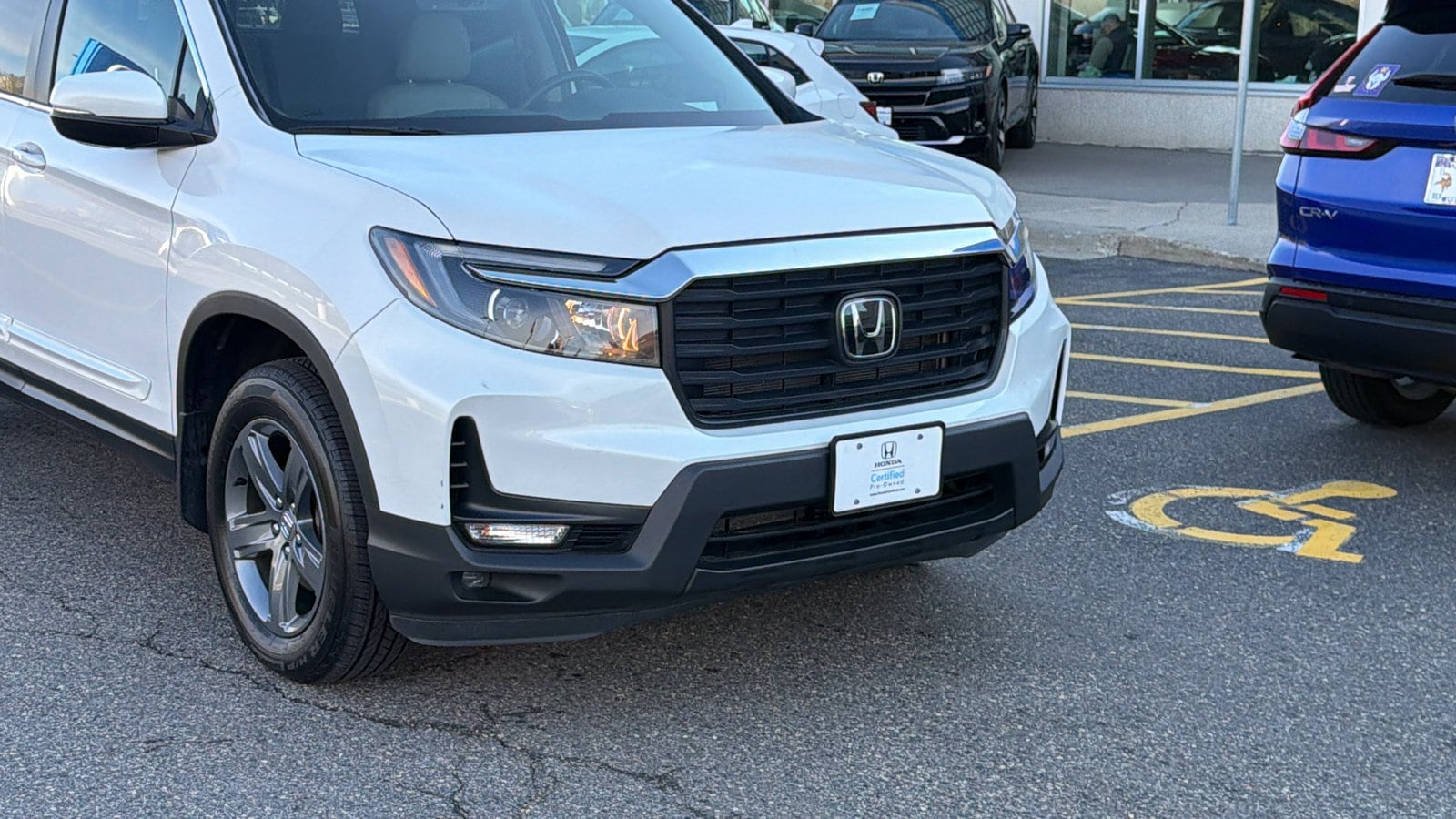 Certified 2023 Honda Ridgeline RTL with VIN 5FPYK3F56PB064418 for sale in Saint Paul, Minnesota