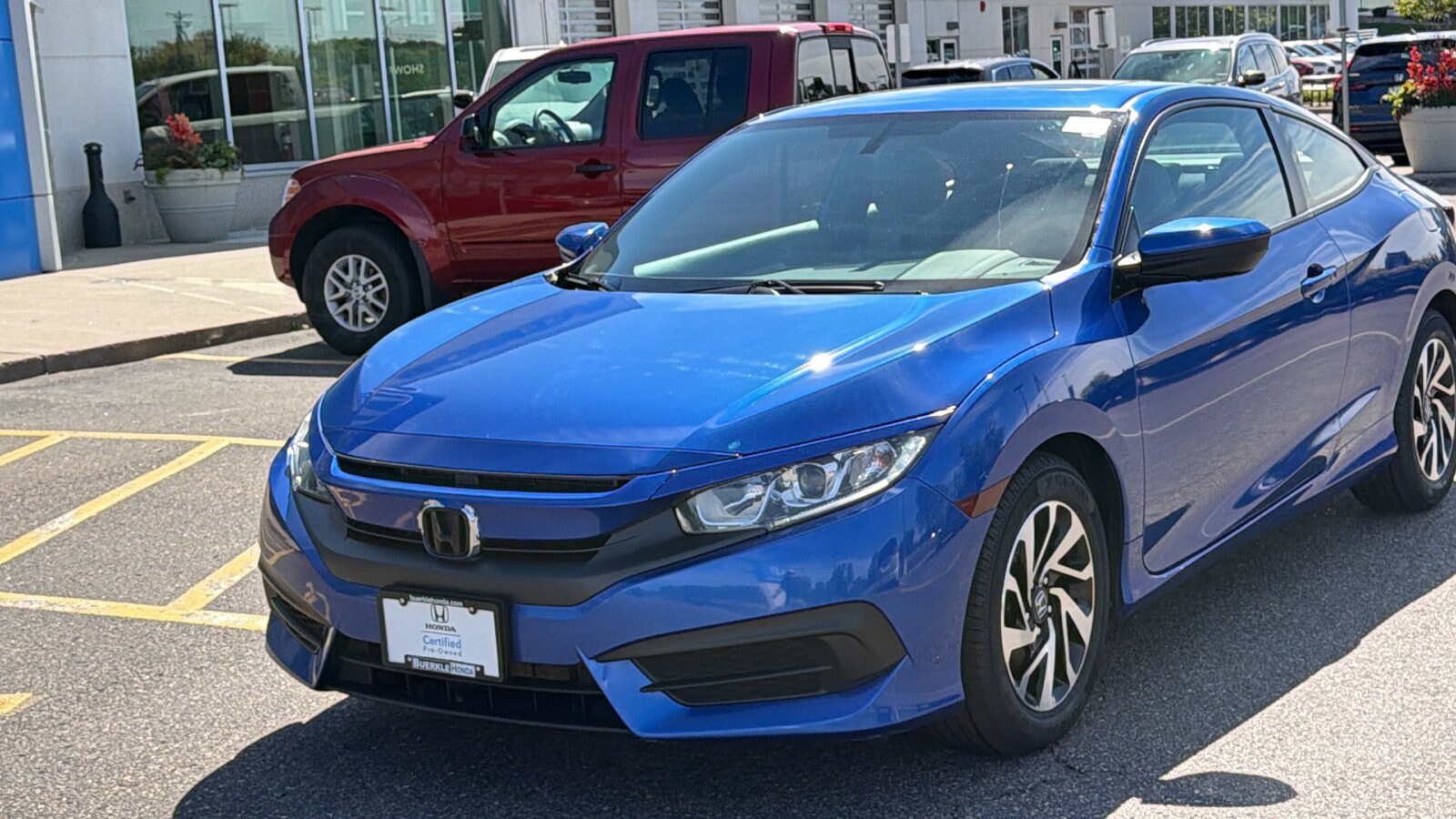 Certified 2016 Honda Civic LX-P with VIN 2HGFC4B05GH309959 for sale in Saint Paul, Minnesota