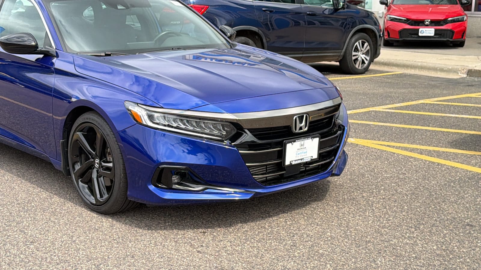 Certified 2022 Honda Accord Sport with VIN 1HGCV1F34NA083635 for sale in Saint Paul, Minnesota