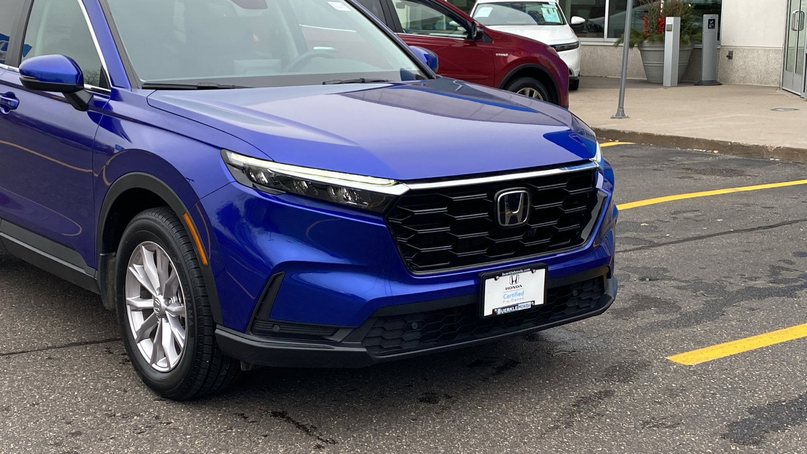 Certified 2024 Honda CR-V EX-L with VIN 2HKRS4H72RH450775 for sale in Saint Paul, Minnesota