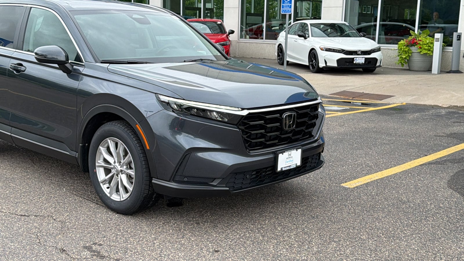 Certified 2024 Honda CR-V EX-L with VIN 2HKRS4H73RH473773 for sale in Saint Paul, Minnesota