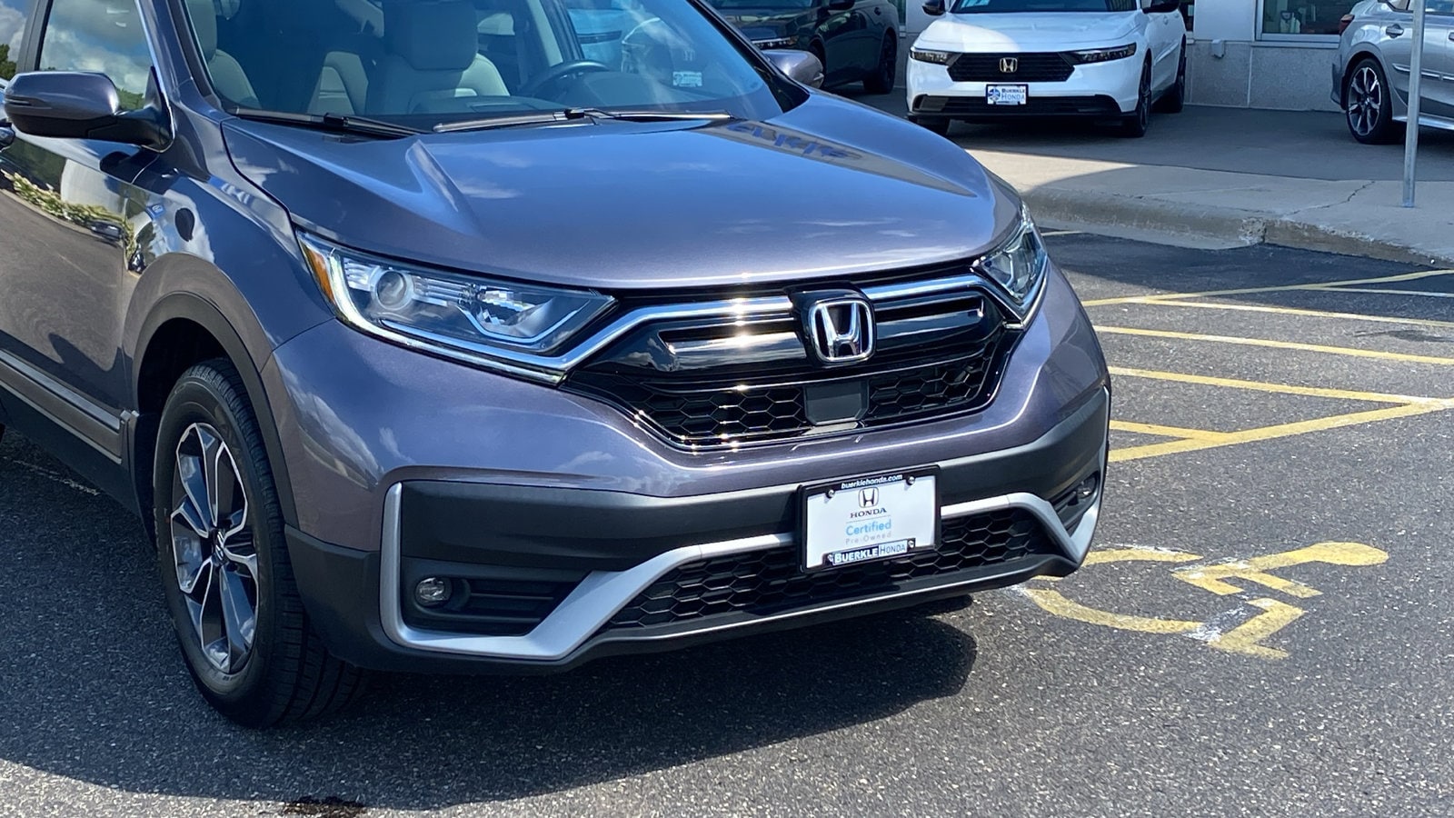Certified 2022 Honda CR-V EX-L with VIN 7FARW2H80NE045349 for sale in Saint Paul, Minnesota