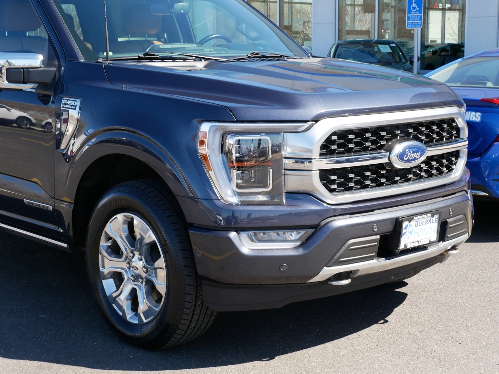Used 2022 Ford F-150 Platinum with VIN 1FTFW1ED9NFB01424 for sale in Saint Paul, Minnesota