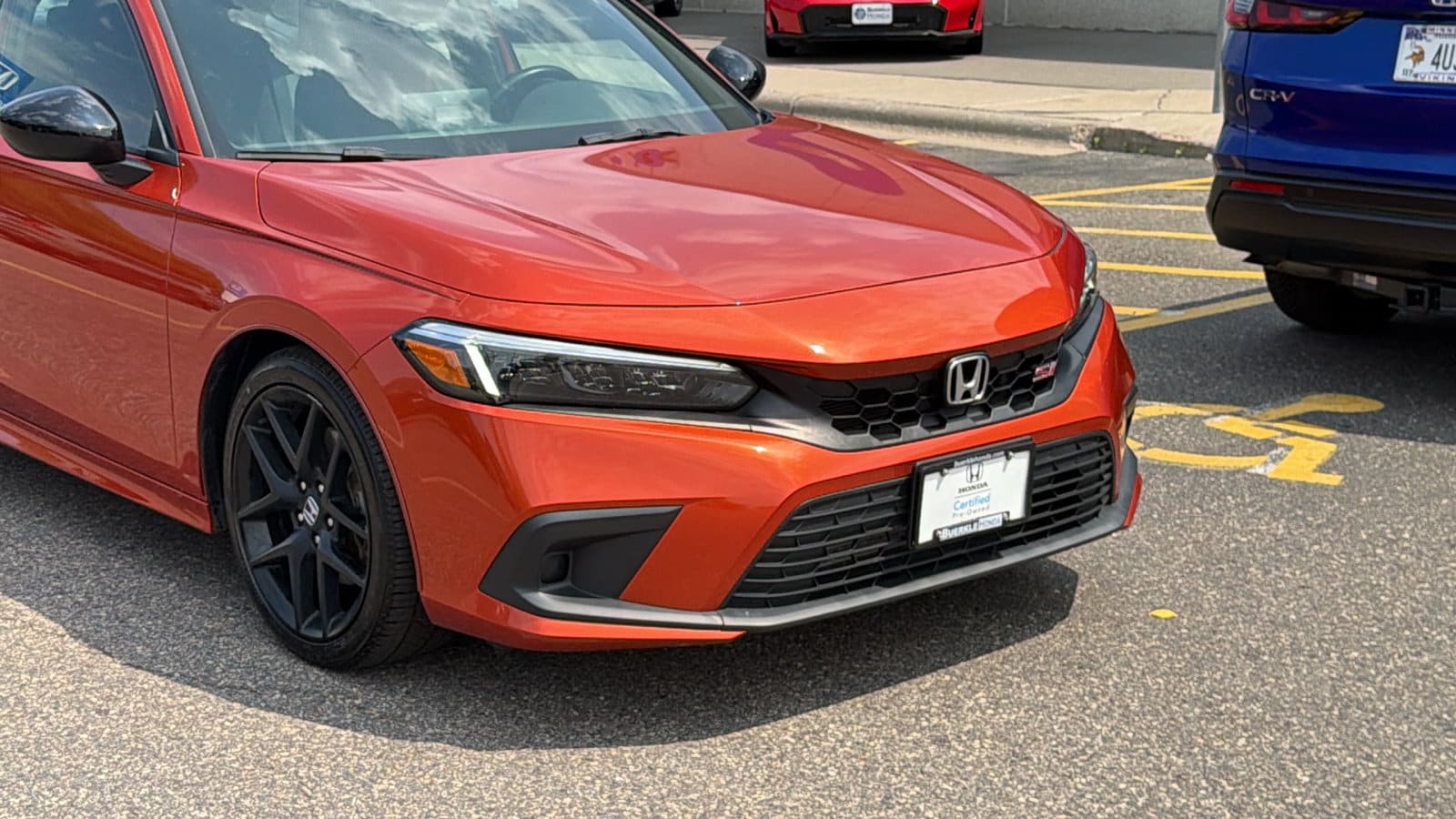 Used 2022 Honda Civic Si with VIN 2HGFE1E50NH473858 for sale in Saint Paul, Minnesota