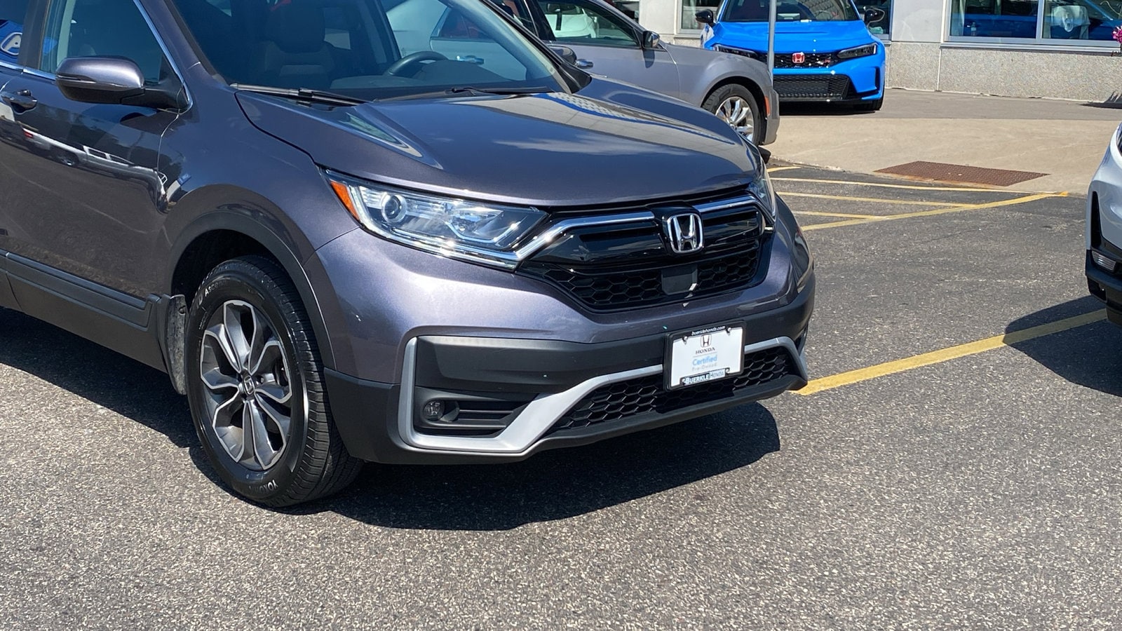 Certified 2022 Honda CR-V EX with VIN 7FARW2H53NE050471 for sale in Saint Paul, Minnesota