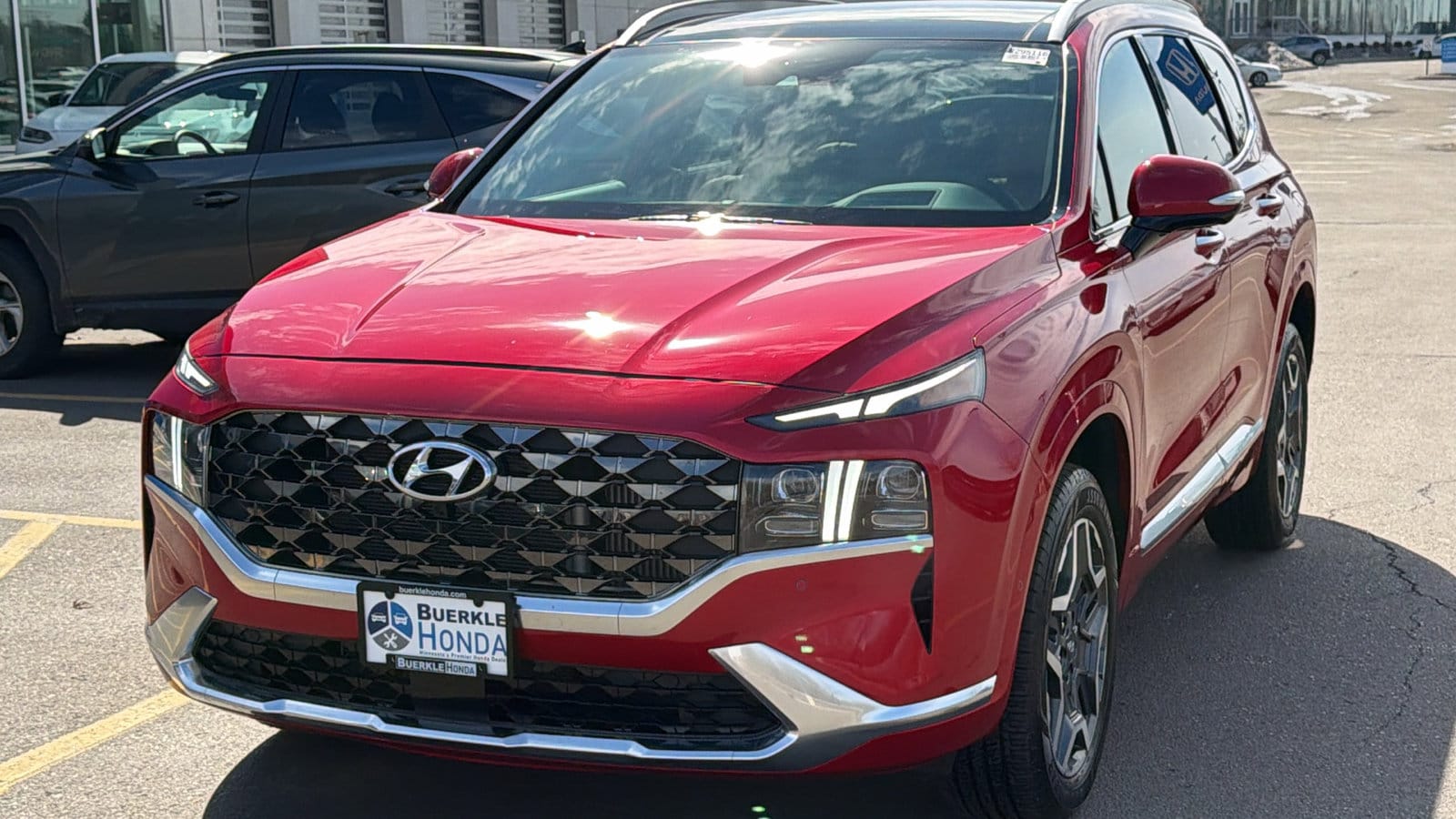 Used 2021 Hyundai Santa Fe Calligraphy with VIN 5NMS5DAL2MH315429 for sale in Saint Paul, Minnesota