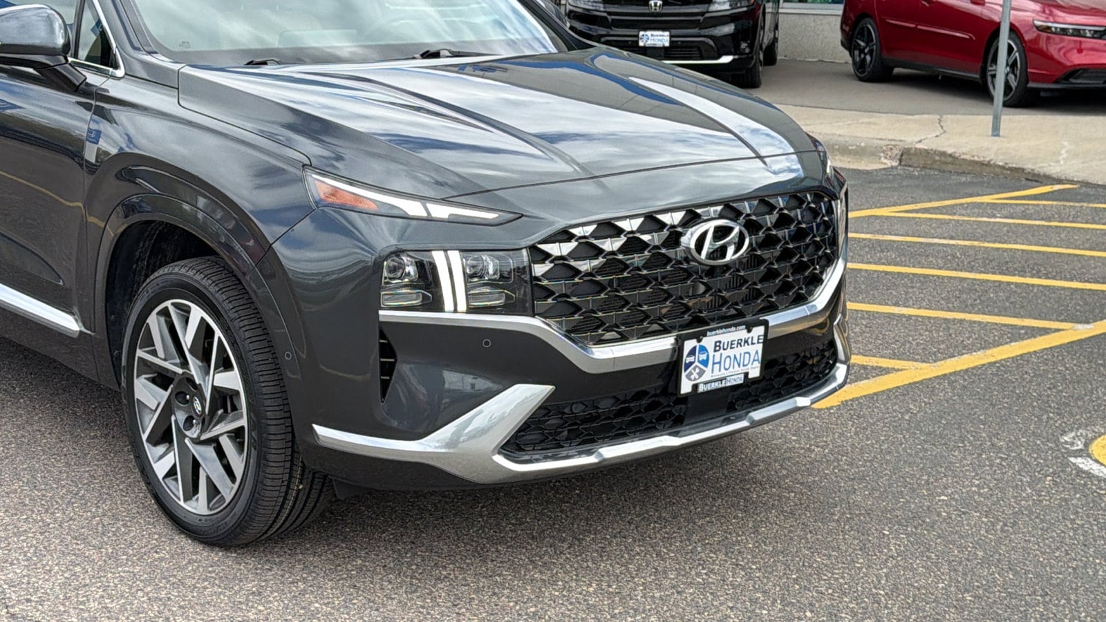 Used 2023 Hyundai Santa Fe Calligraphy with VIN 5NMS5DAL2PH607859 for sale in Saint Paul, Minnesota