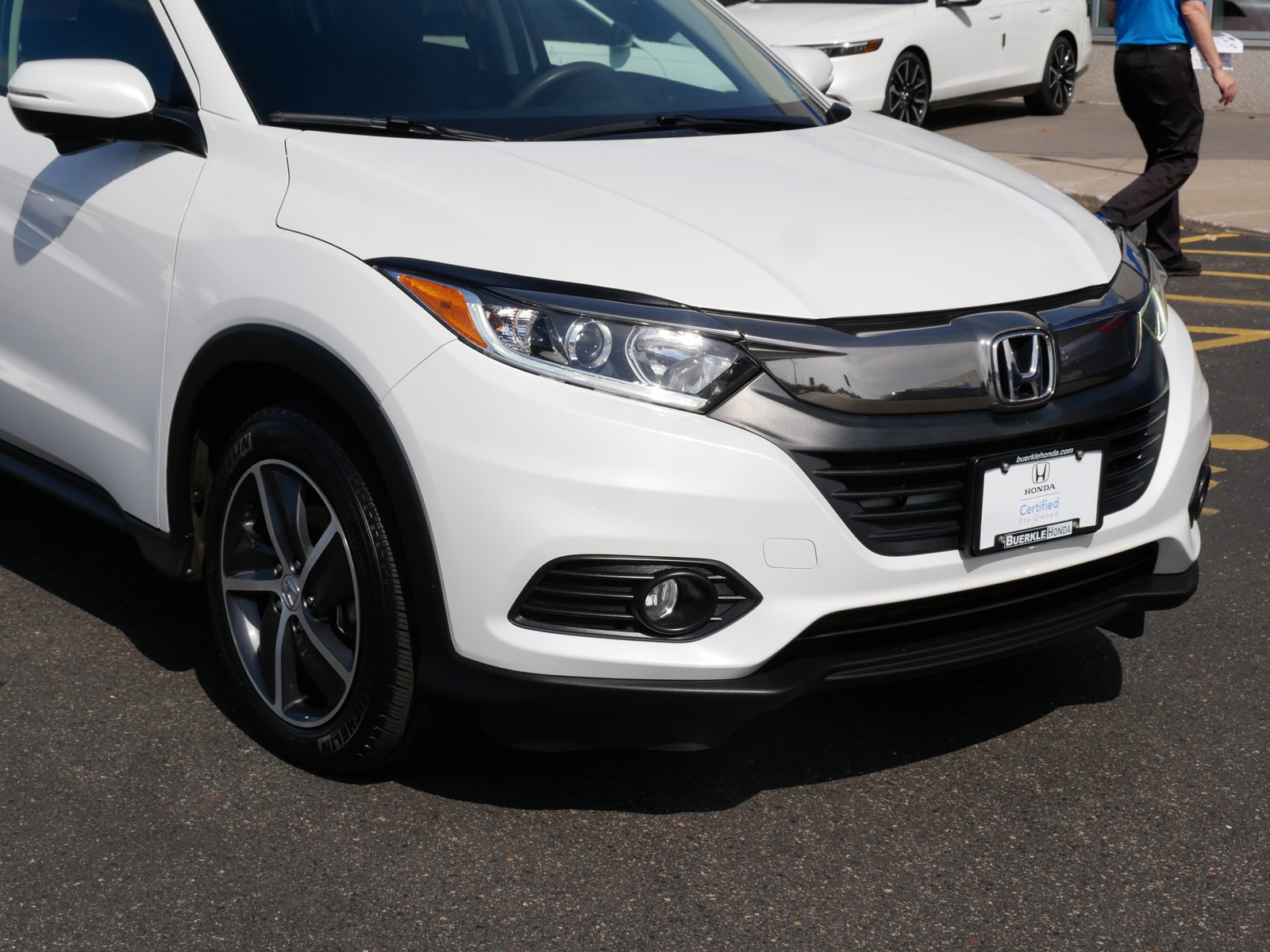 Certified 2022 Honda HR-V EX with VIN 3CZRU6H59NM720099 for sale in Saint Paul, MN