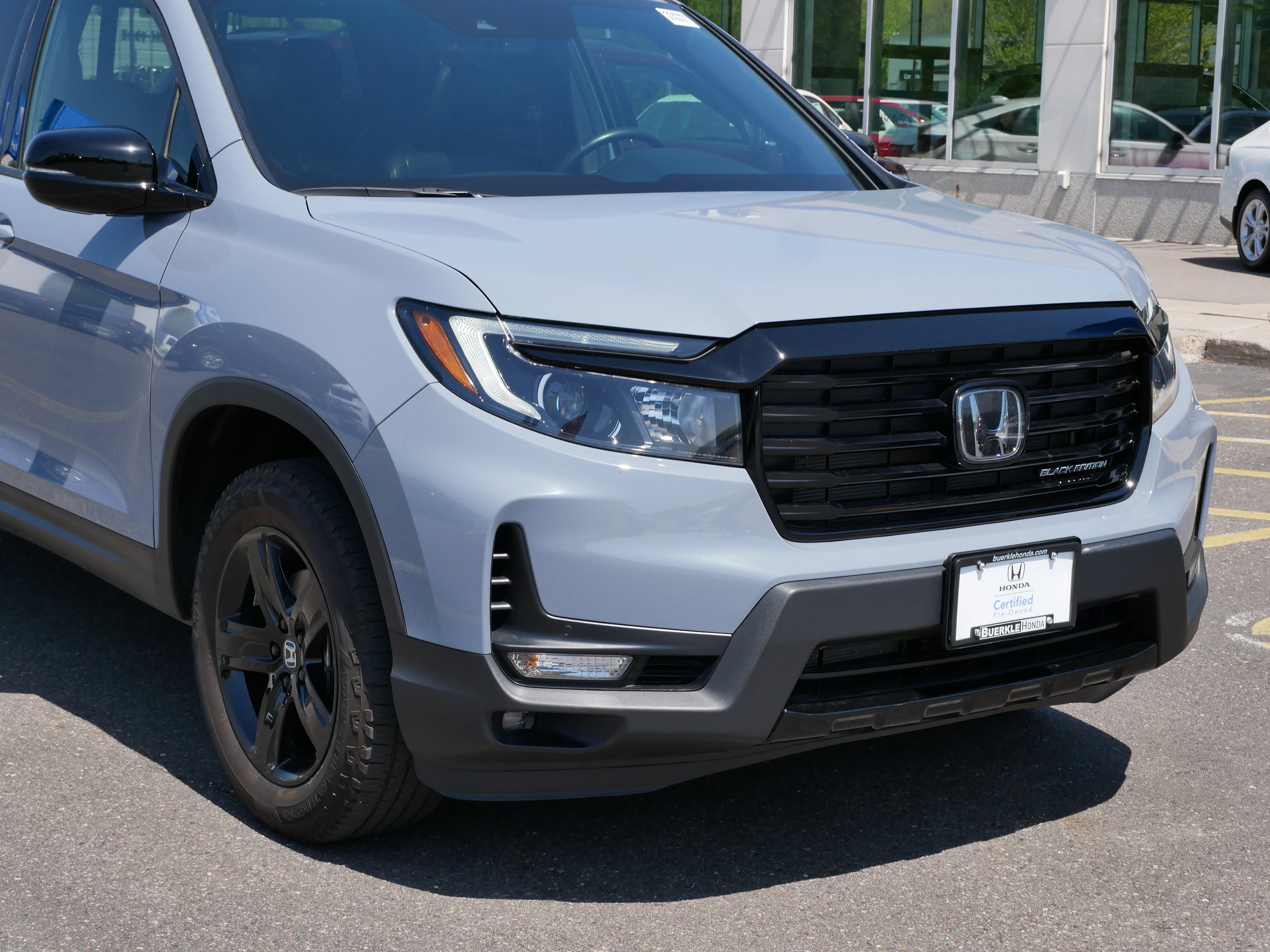 Certified 2023 Honda Ridgeline Black Edition with VIN 5FPYK3F85PB007864 for sale in Saint Paul, Minnesota